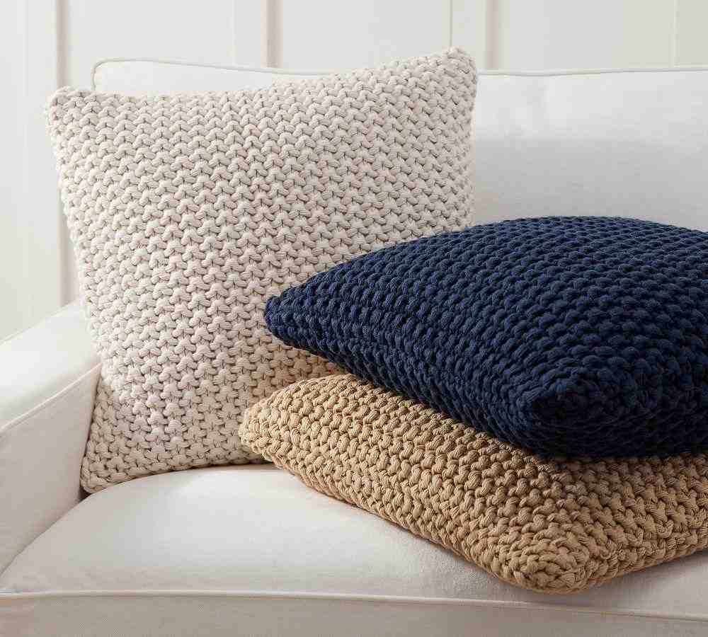 Bayside Seedstitch Pillow Cover