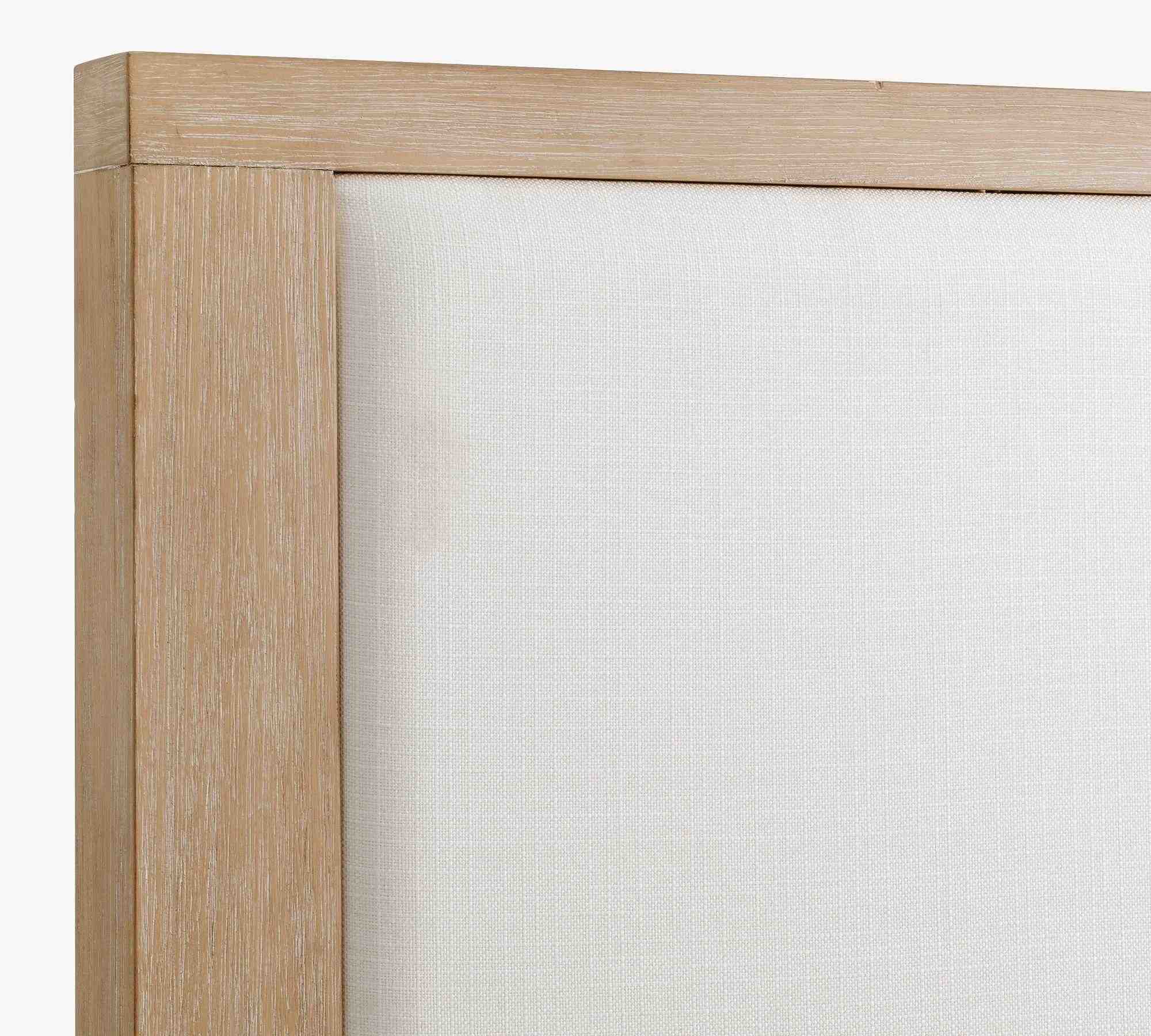 Modern Farmhouse Platform Bed, Fog Finish