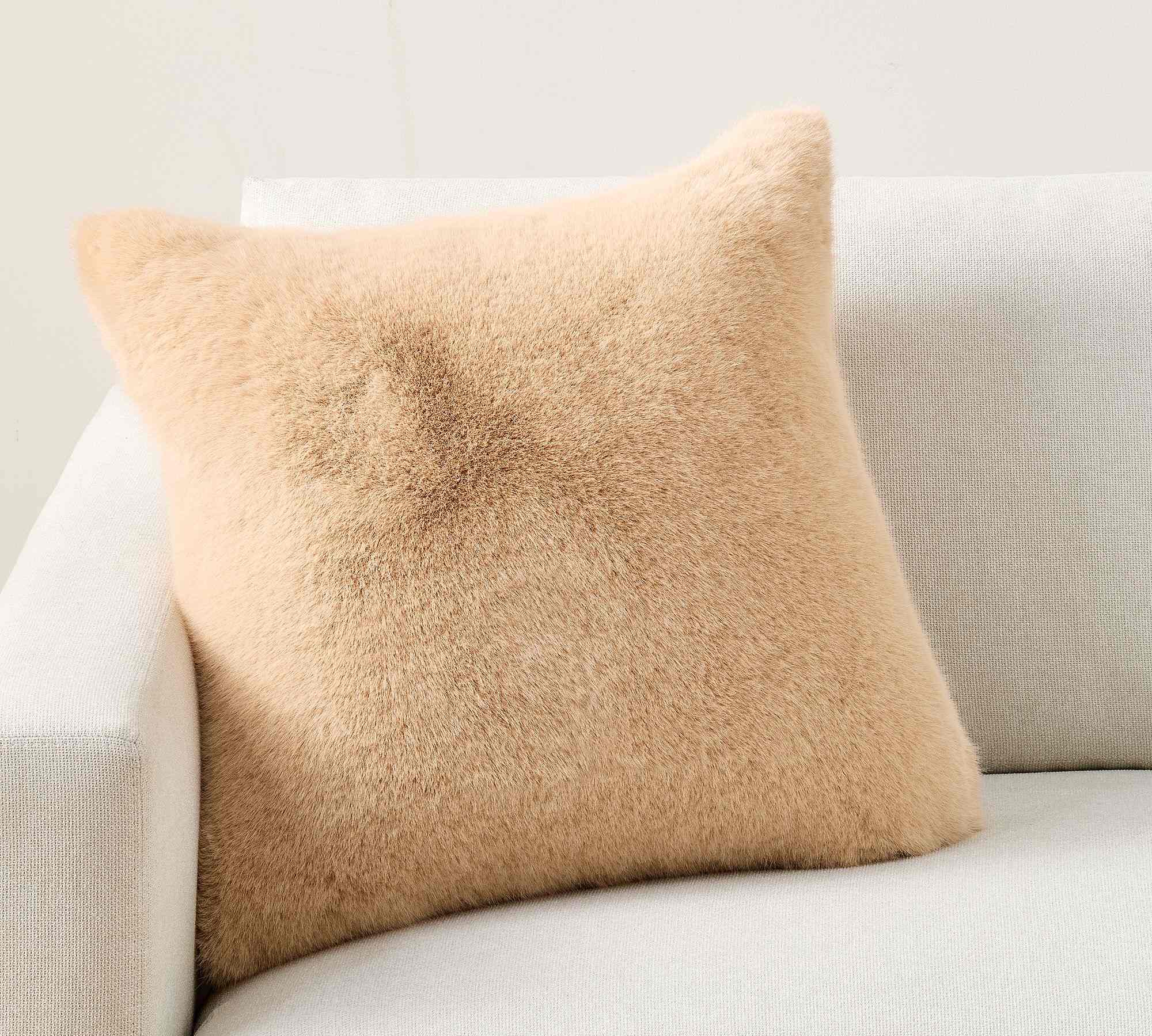 Faux Fur Mink Pillow