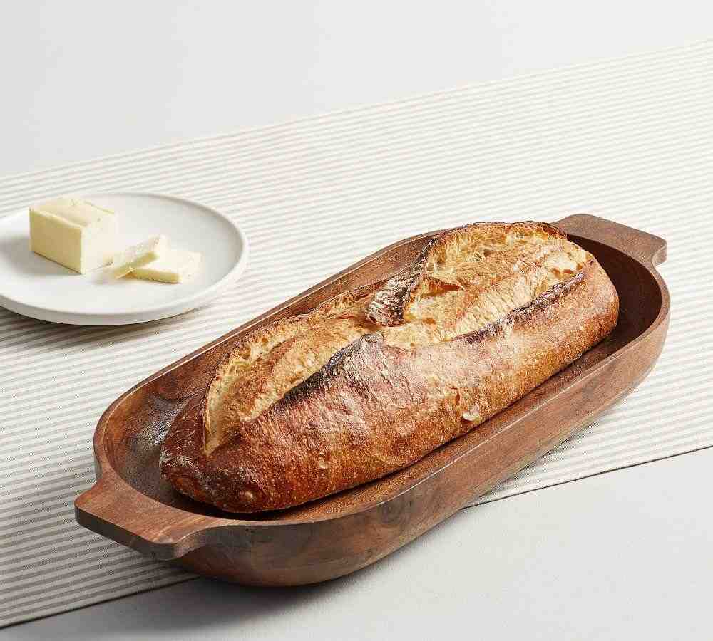 Chateau Handcrafted Acacia Wood Dough Bowls