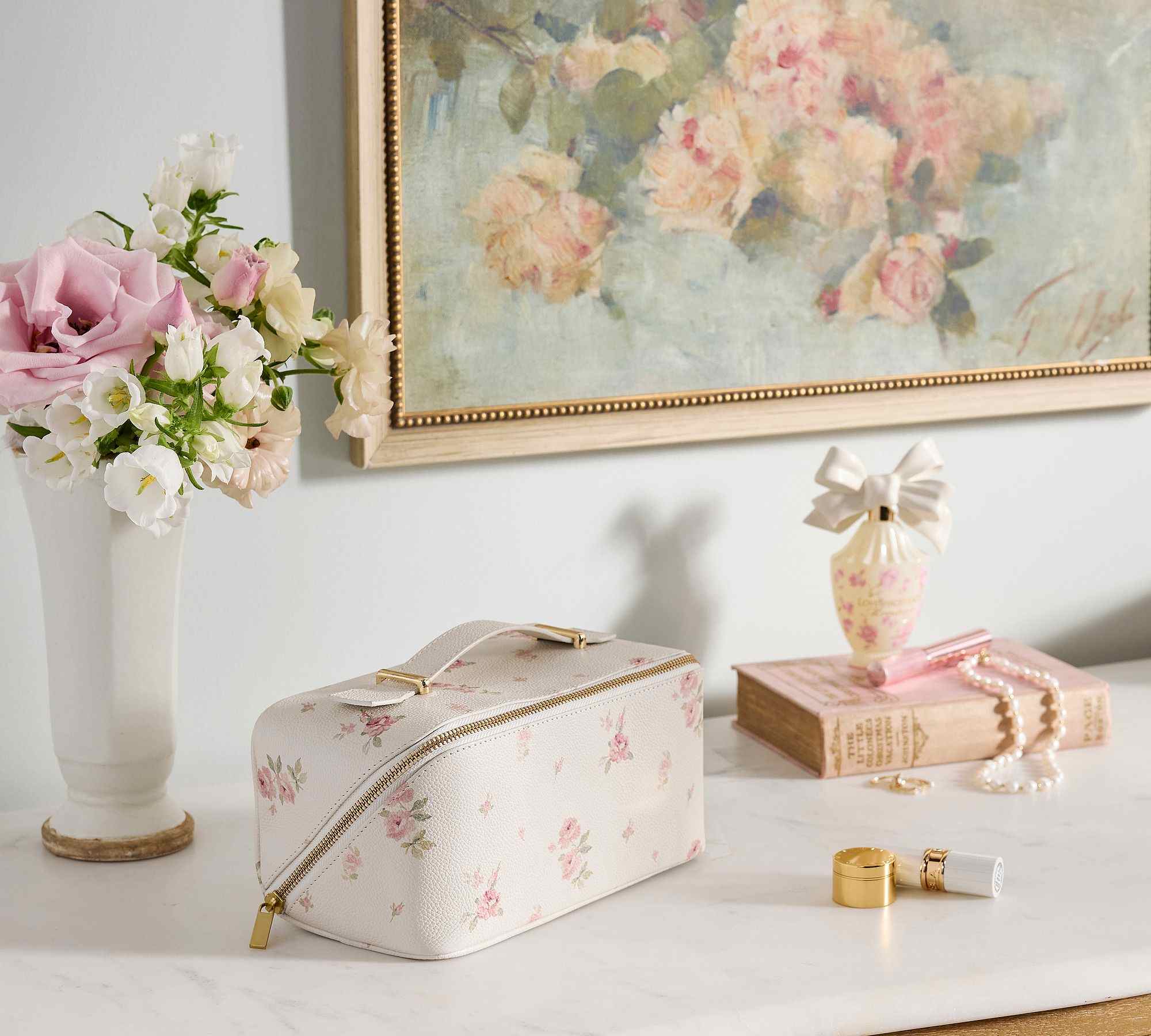 Pottery Barn | LoveShackFancy Floral Travel Case