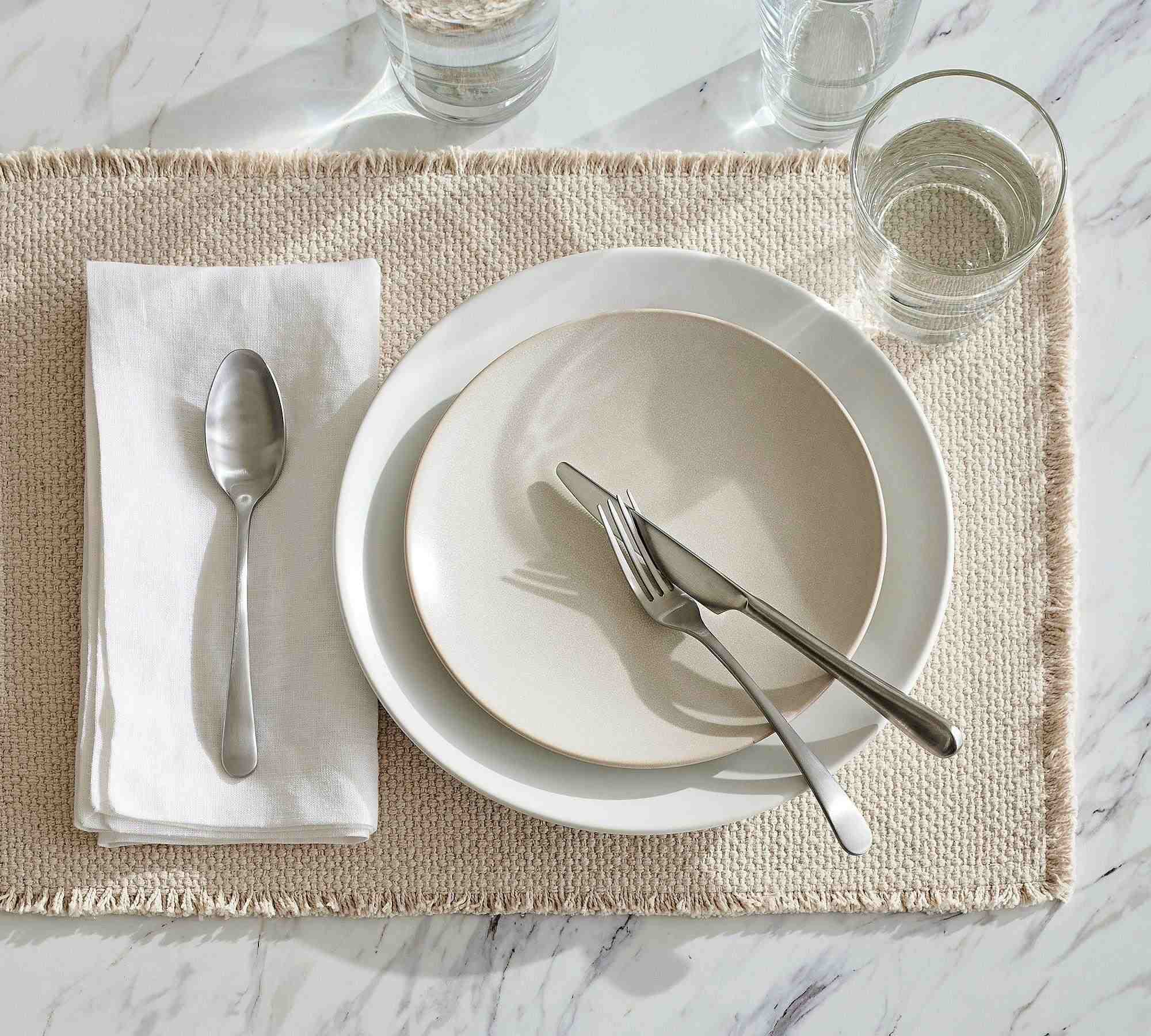 Mason Stoneware Dinner Plates