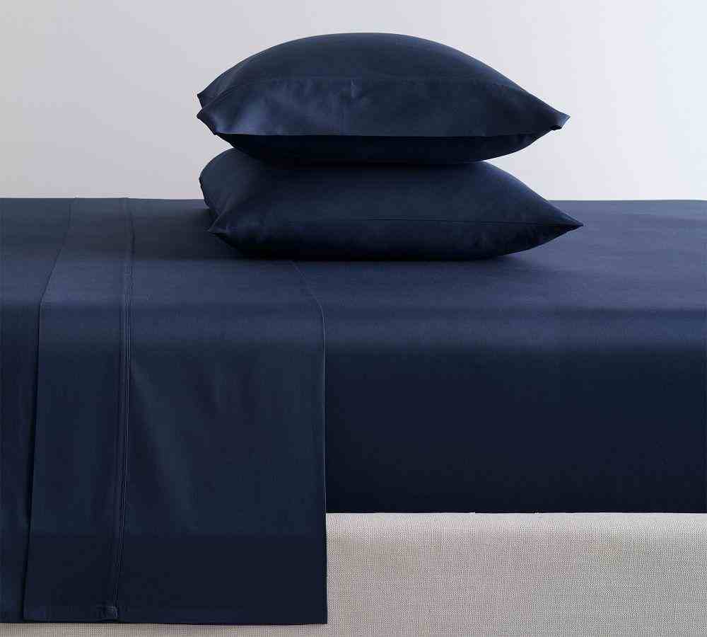400-Thread-Count Organic Percale Sheet Set