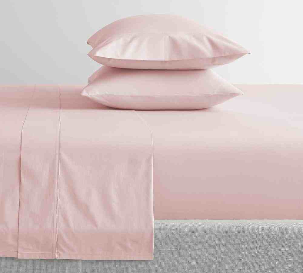 400-Thread-Count Organic Percale Sheet Set