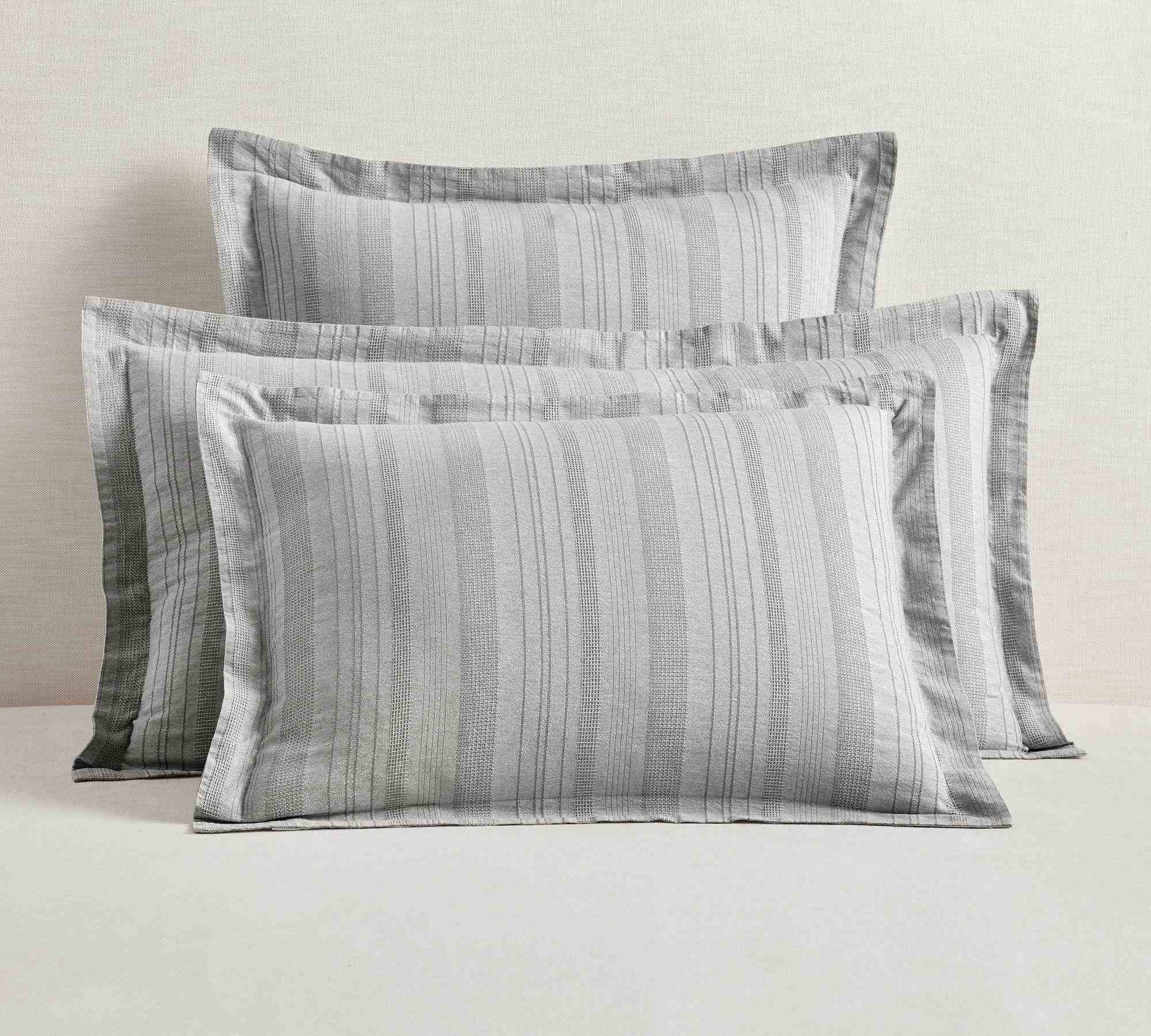 Sonoma Textured Striped Sham