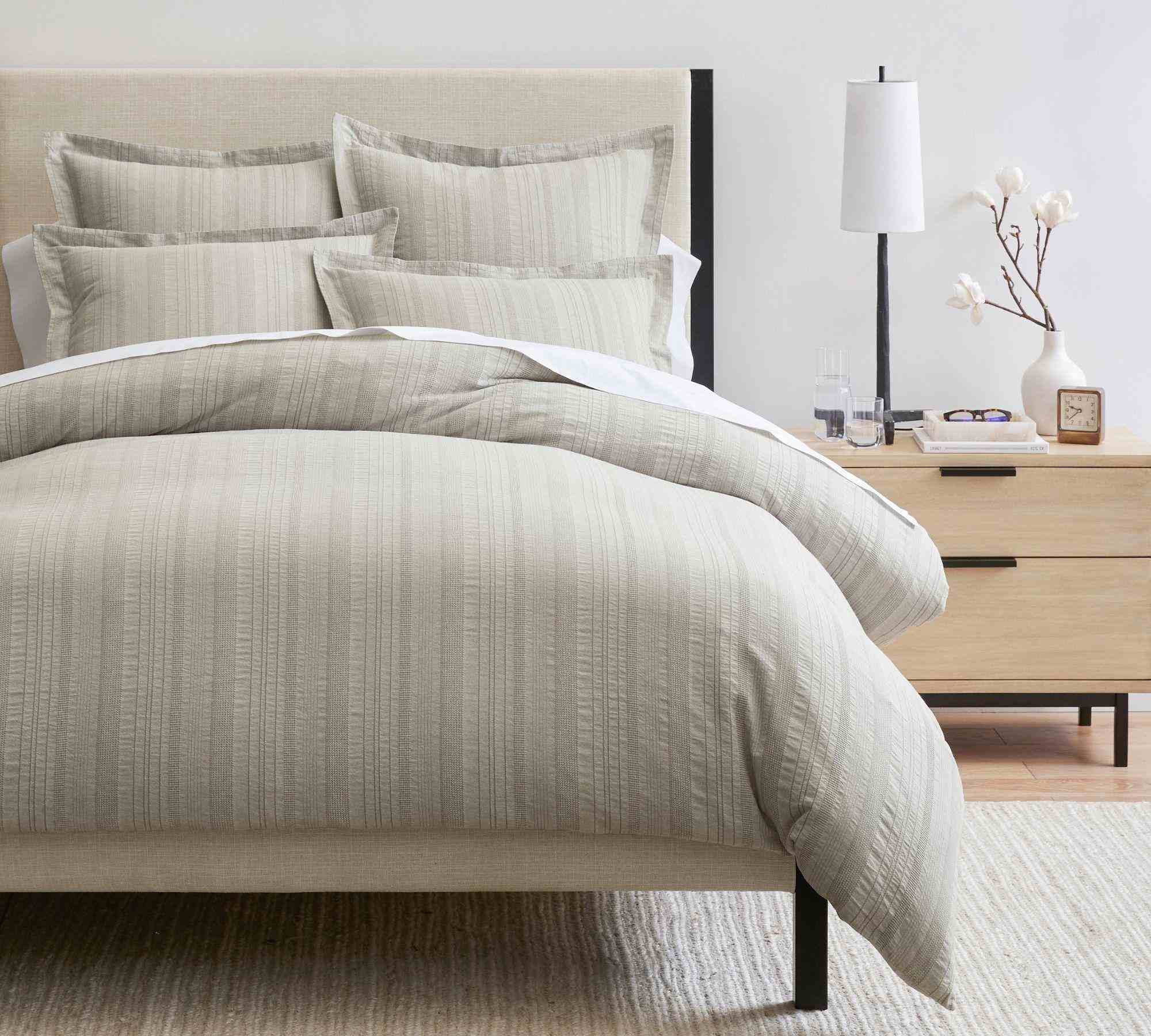 Sonoma Textured Striped Sham