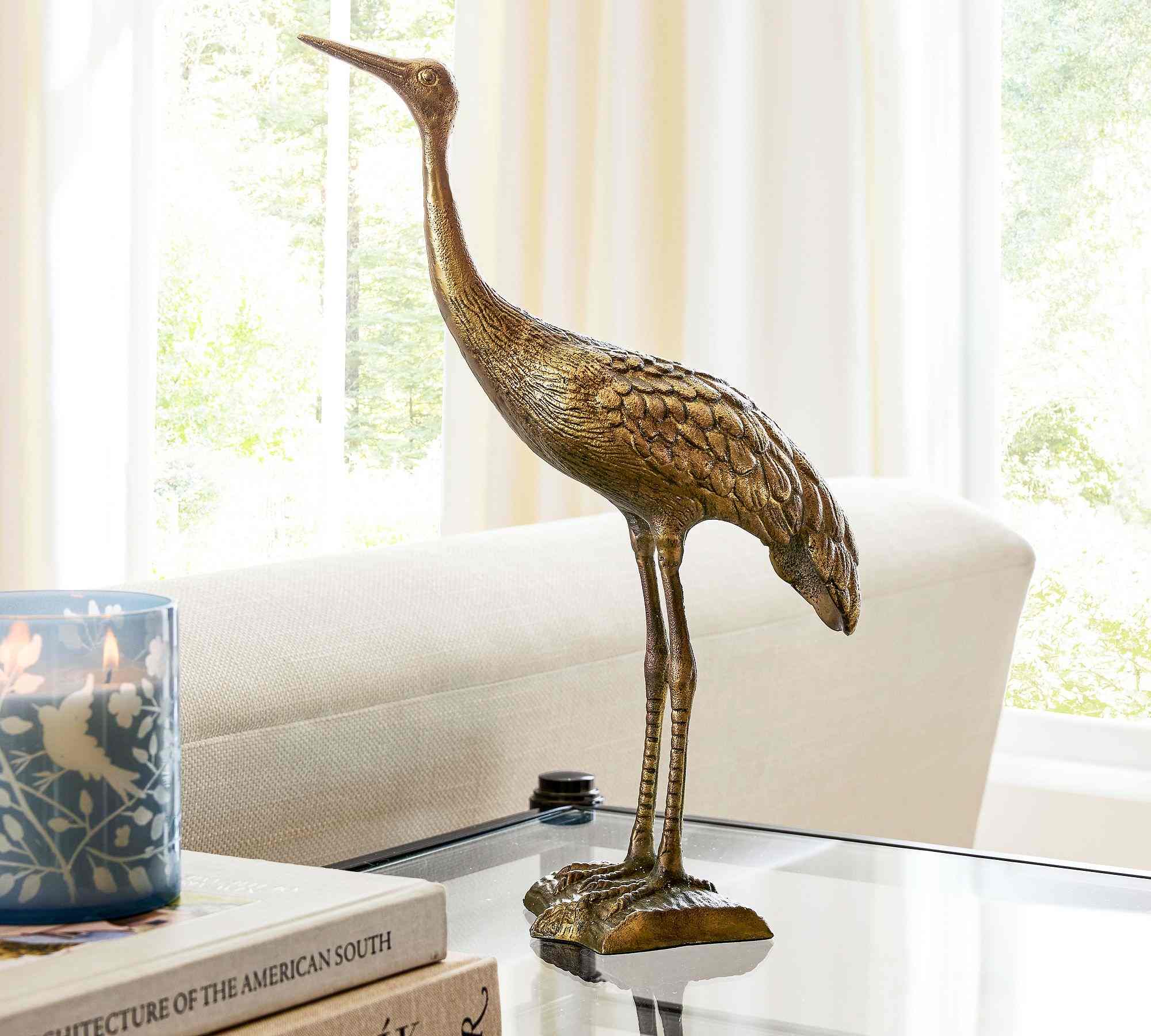 Brass Crane Object