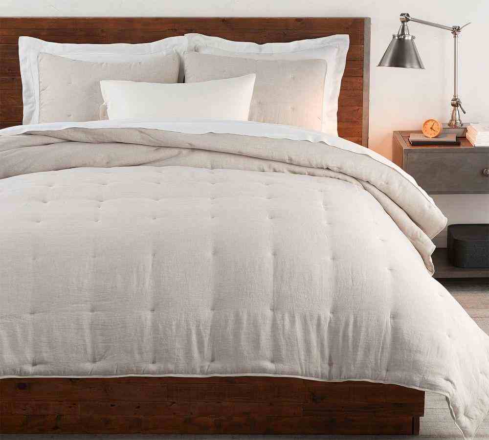 Belgian Flax Linen Comforter & Shams