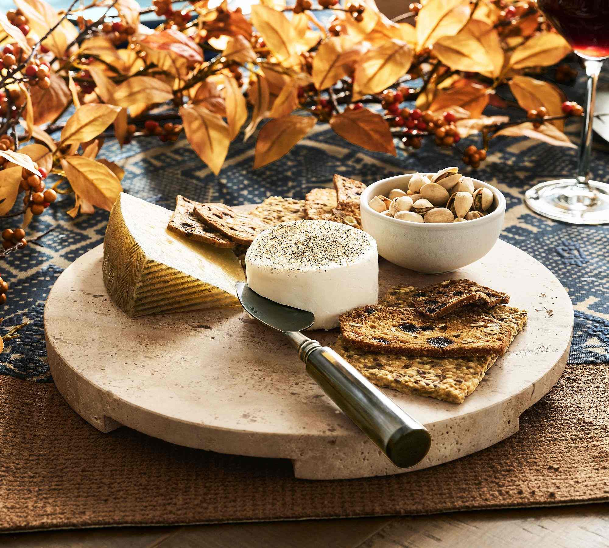 Travertine Marble Cheeseboard