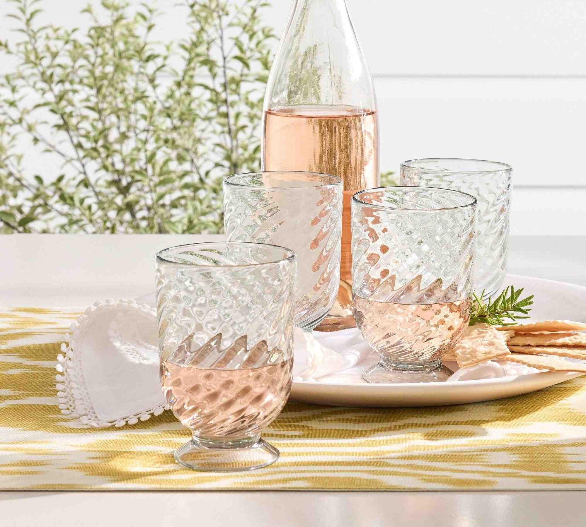 Twist Outdoor Goblets - Set of 4