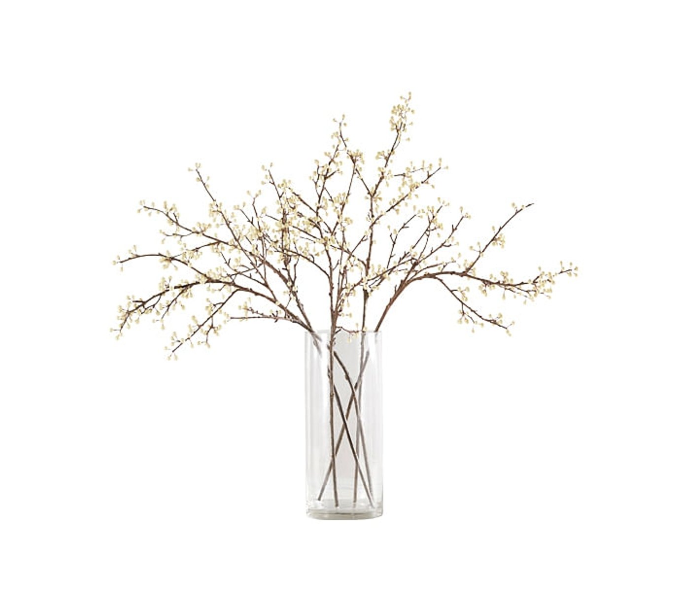 Pottery Barn | Faux Berry Branches - White