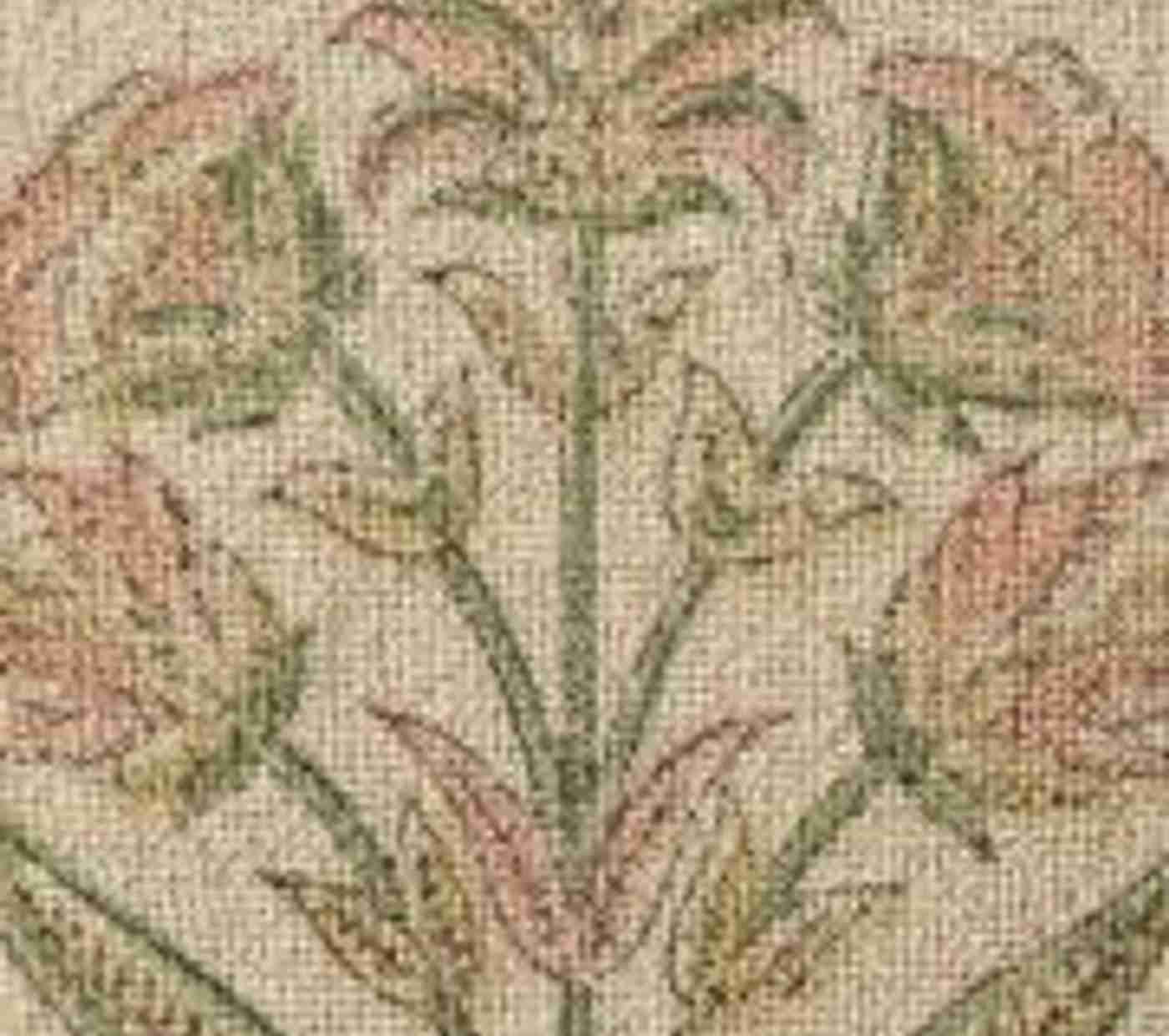 Elinor Floral Mughal Reversible Throw Pillow