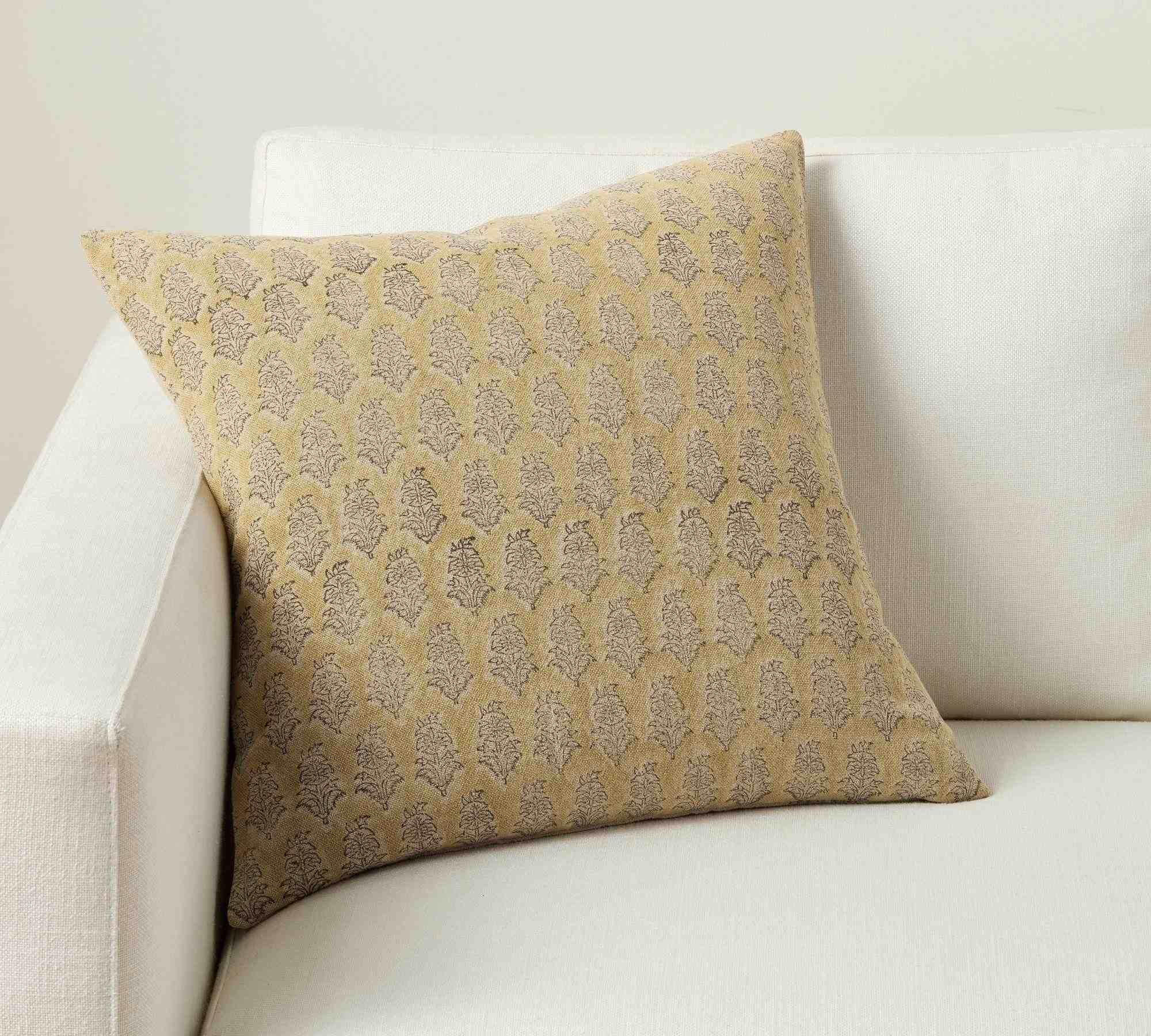 Elinor Floral Mughal Reversible Throw Pillow