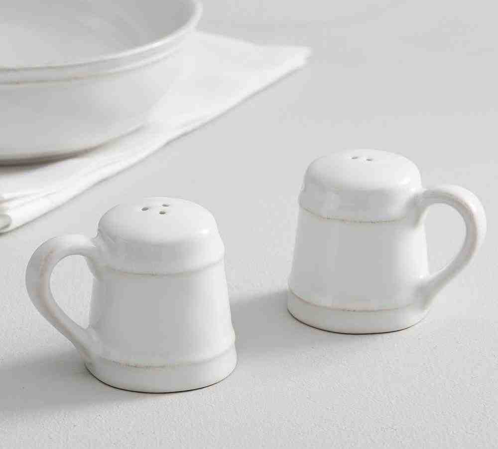 Cambria Stoneware Salt & Pepper Shakers