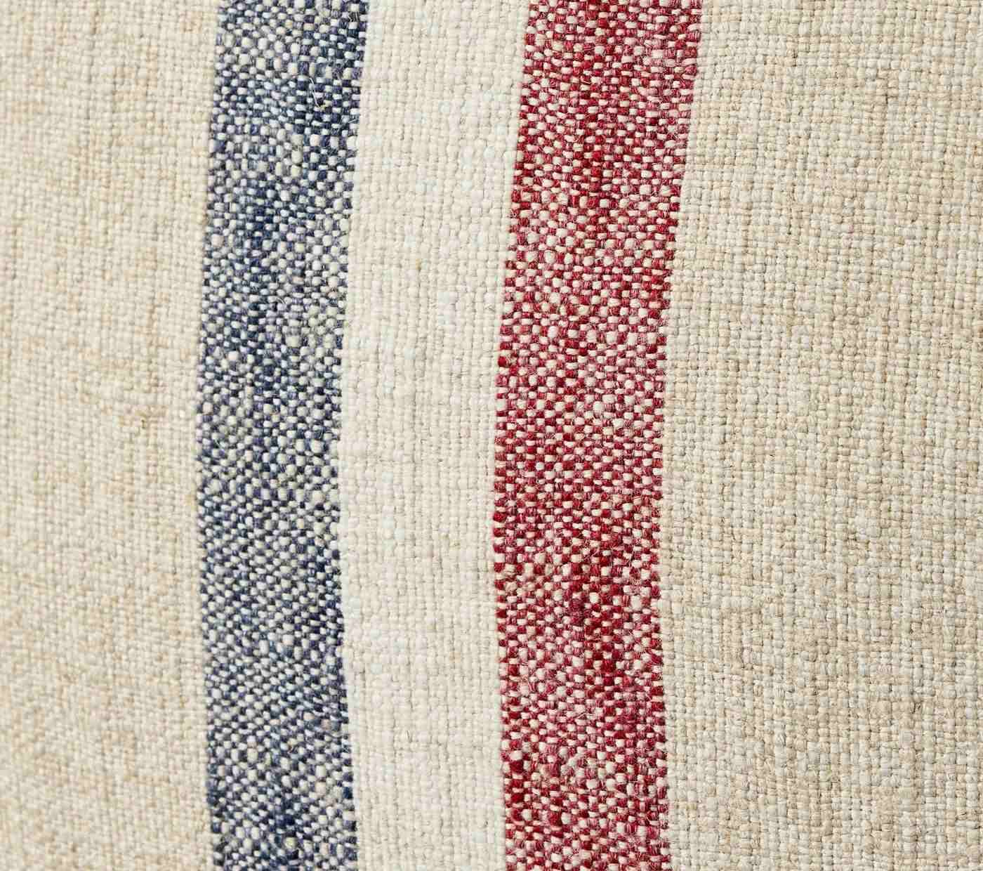 Patriotic Striped Pillow