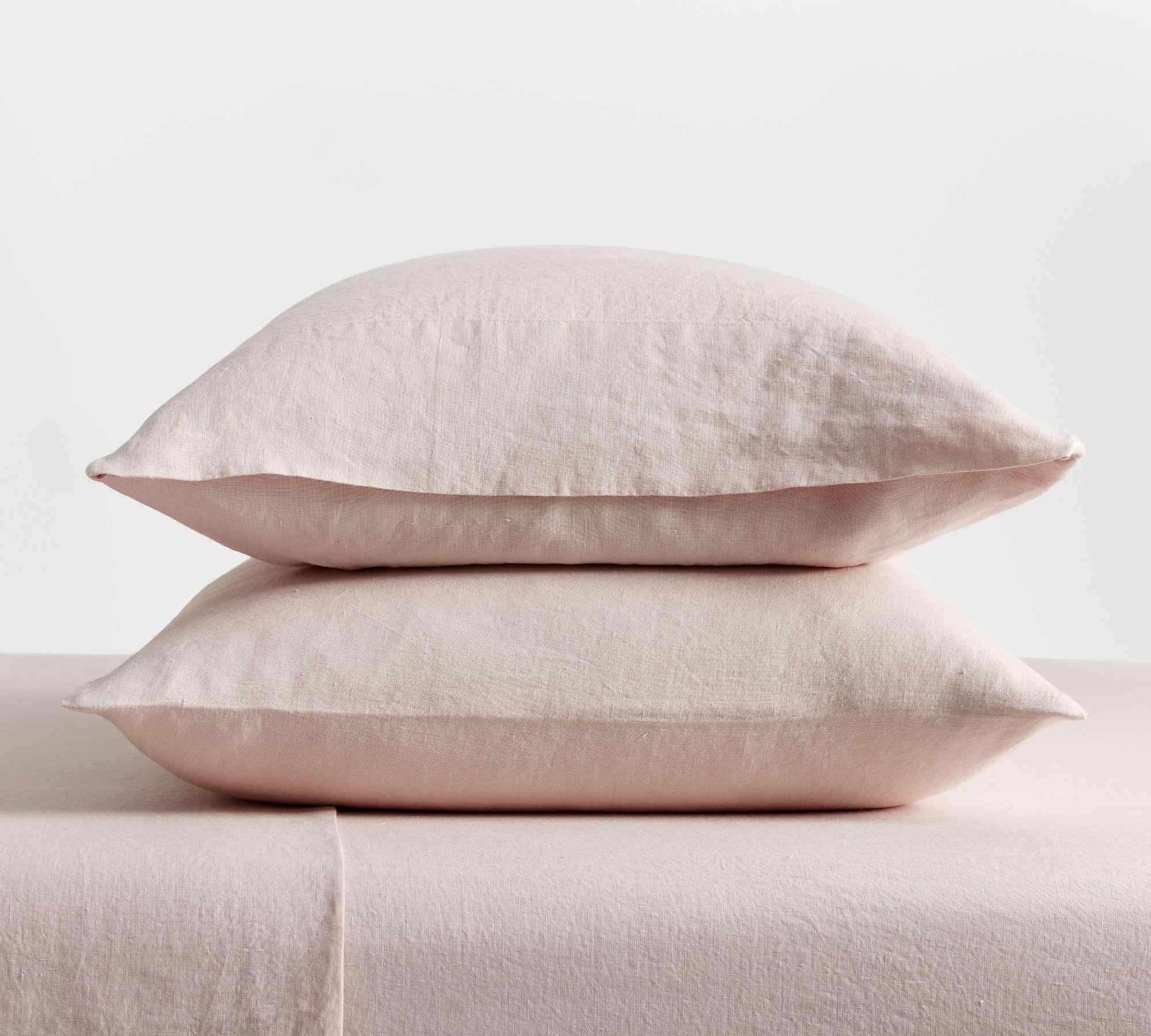 Classic Belgian Flax Linen Pillowcases - Set of 2