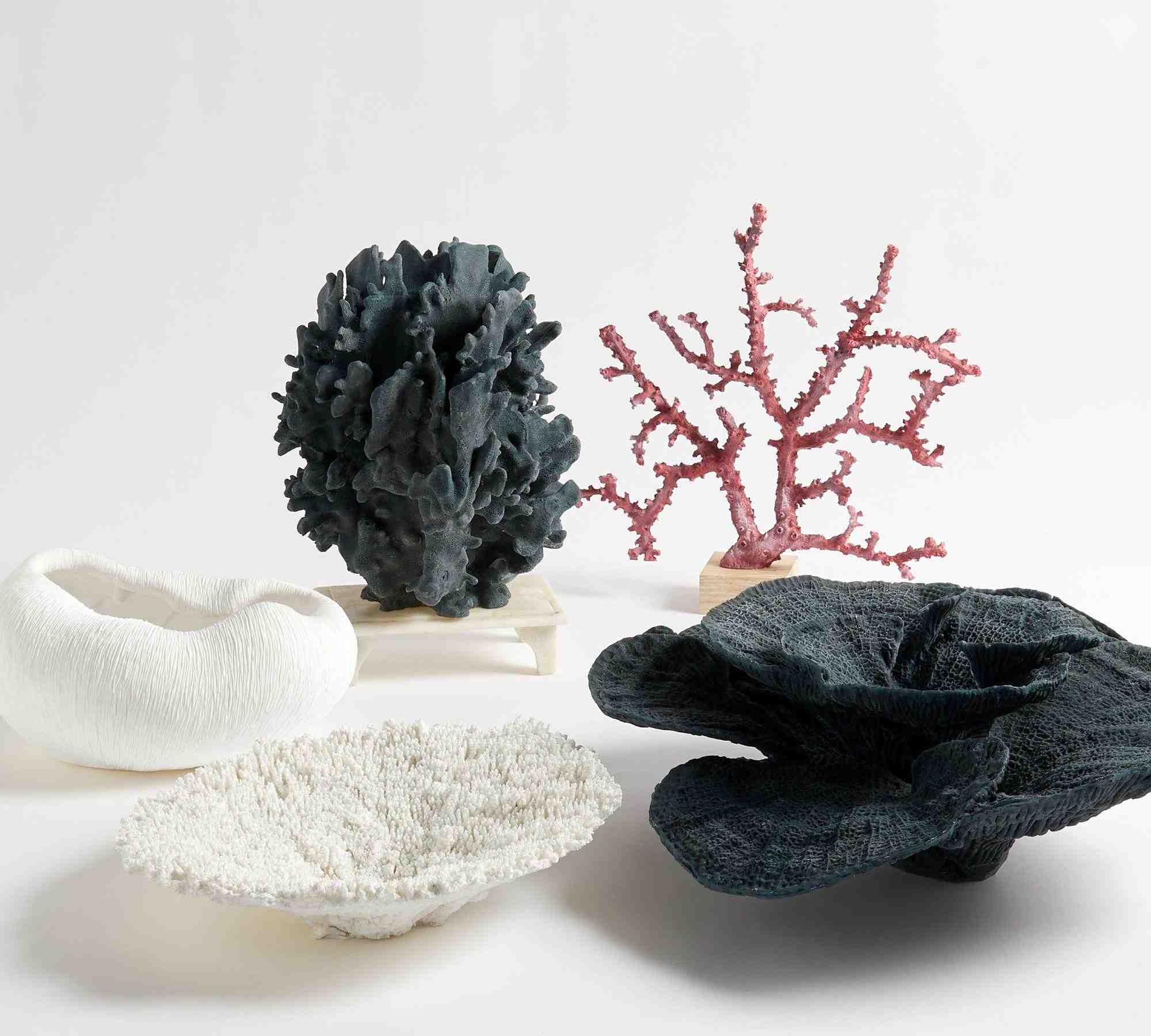 Faux Coral Decorative Objects