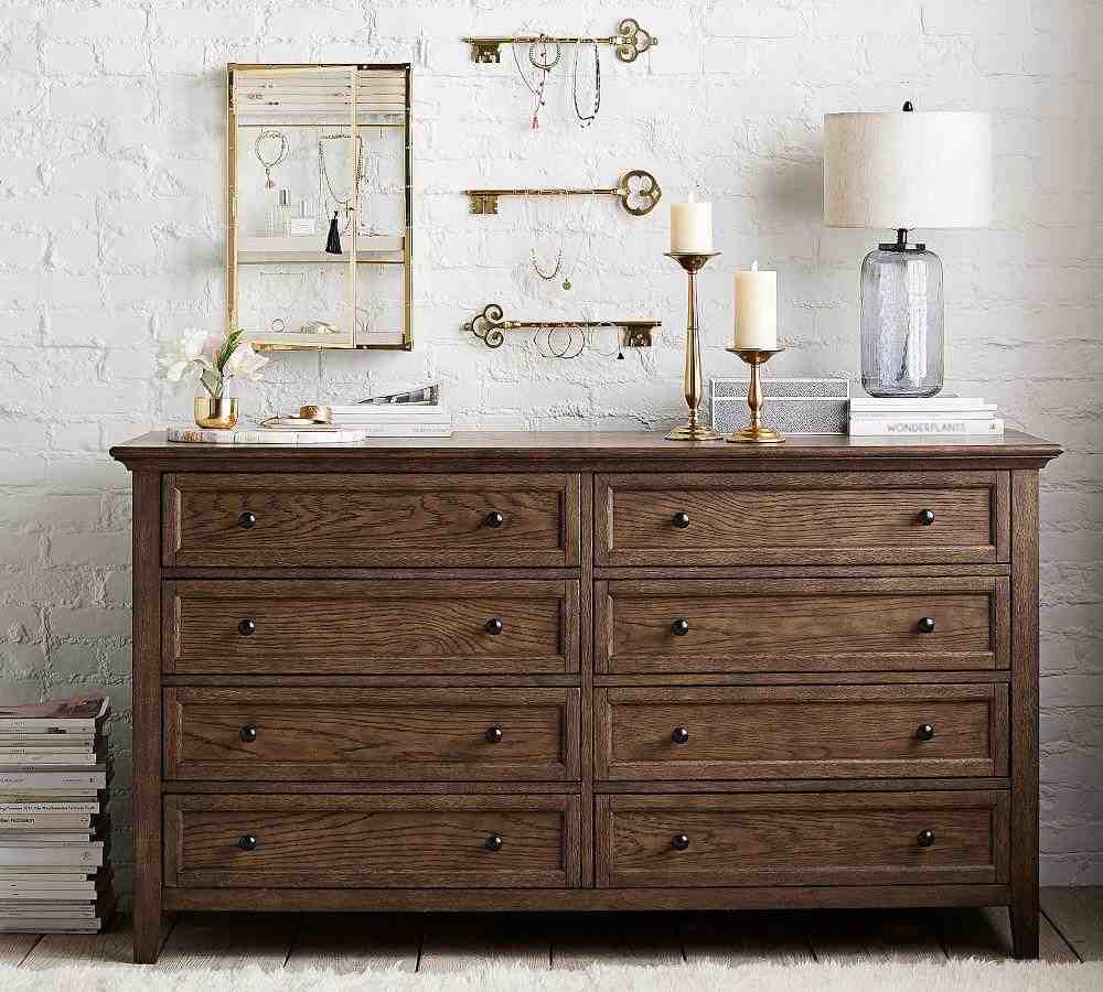 Hudson 8-Drawer Wide Dresser