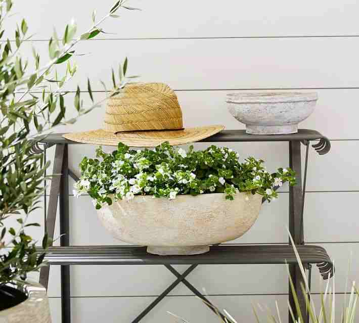 Artisan Planter Low Bowl, Large
