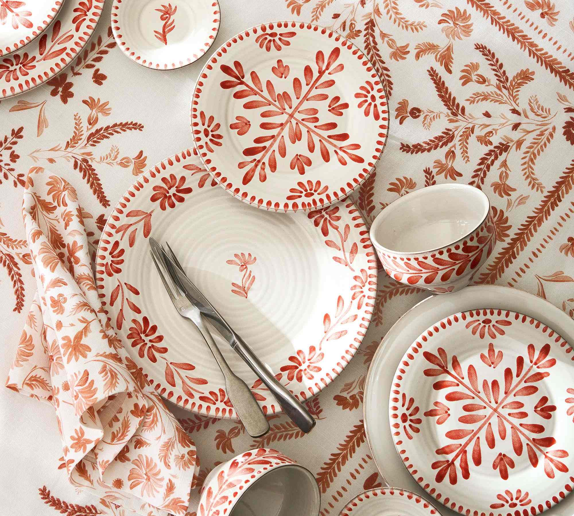 Terracotta Cotton Napkins - Set of 4