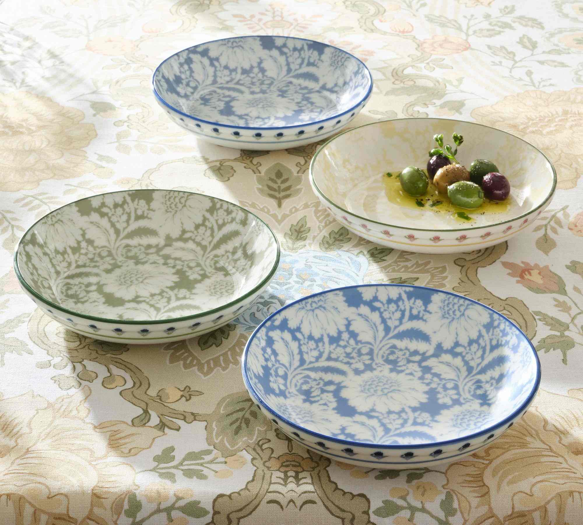 Pottery Barn | Kravet Solaria Stoneware Dip Bowls - Mixed Set of 4