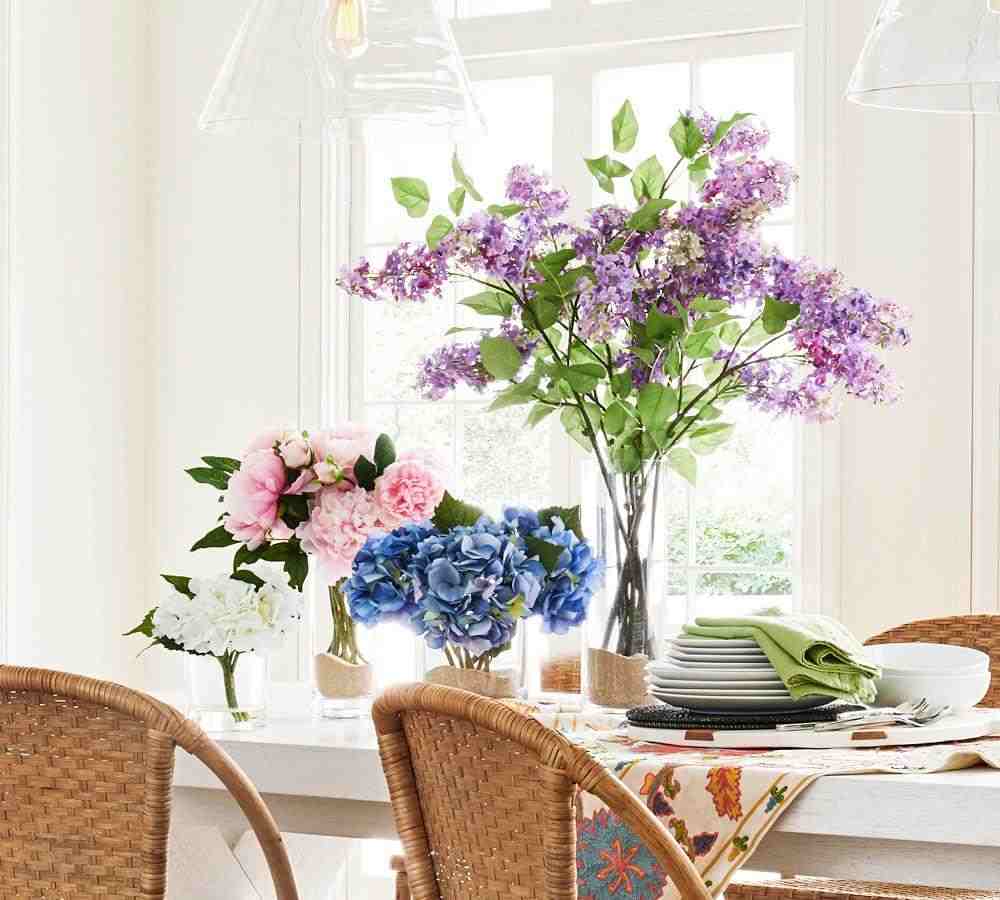 Faux Peony Bouquets