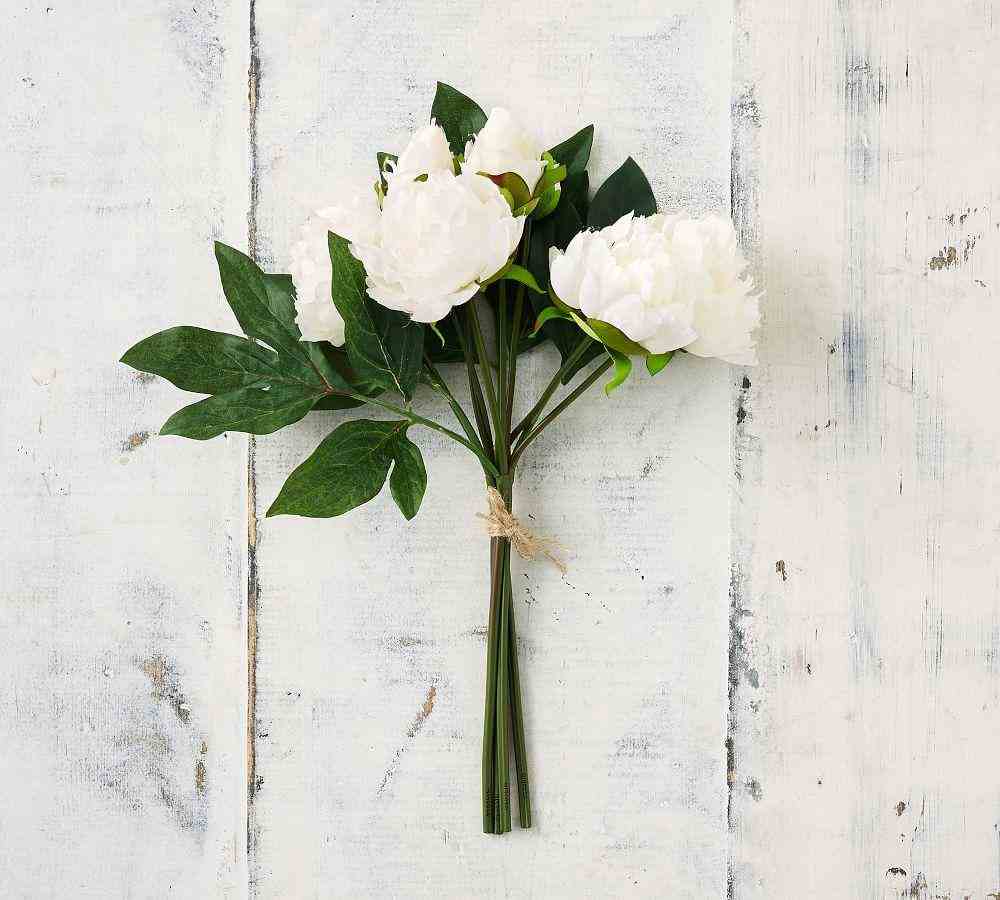 Faux Peony Bouquets