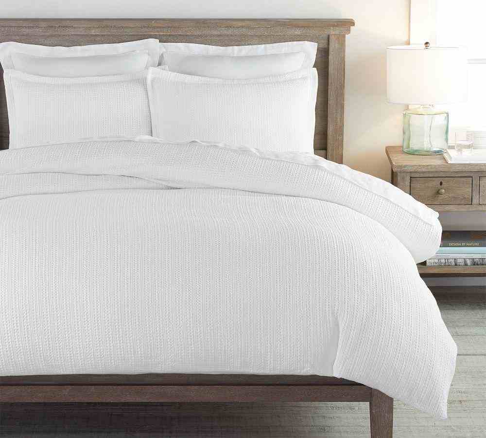 Honeycomb Cotton Duvet Cover