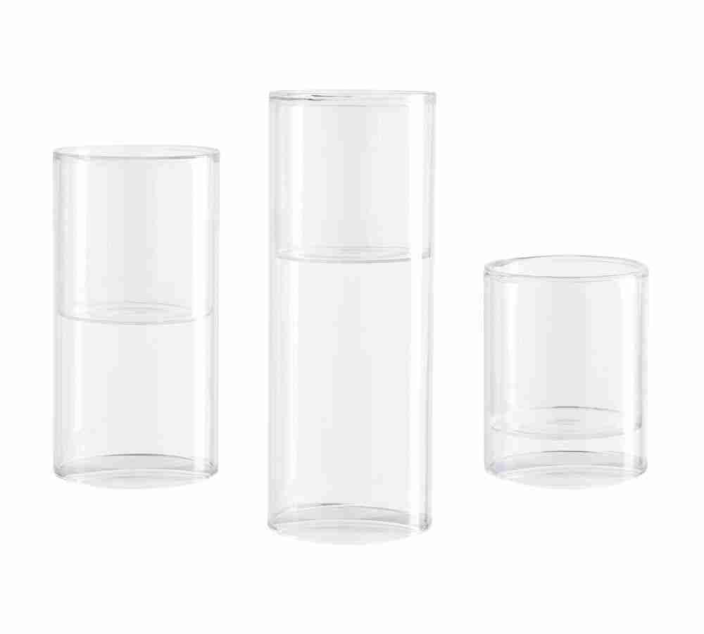 Floating Glass Candleholders