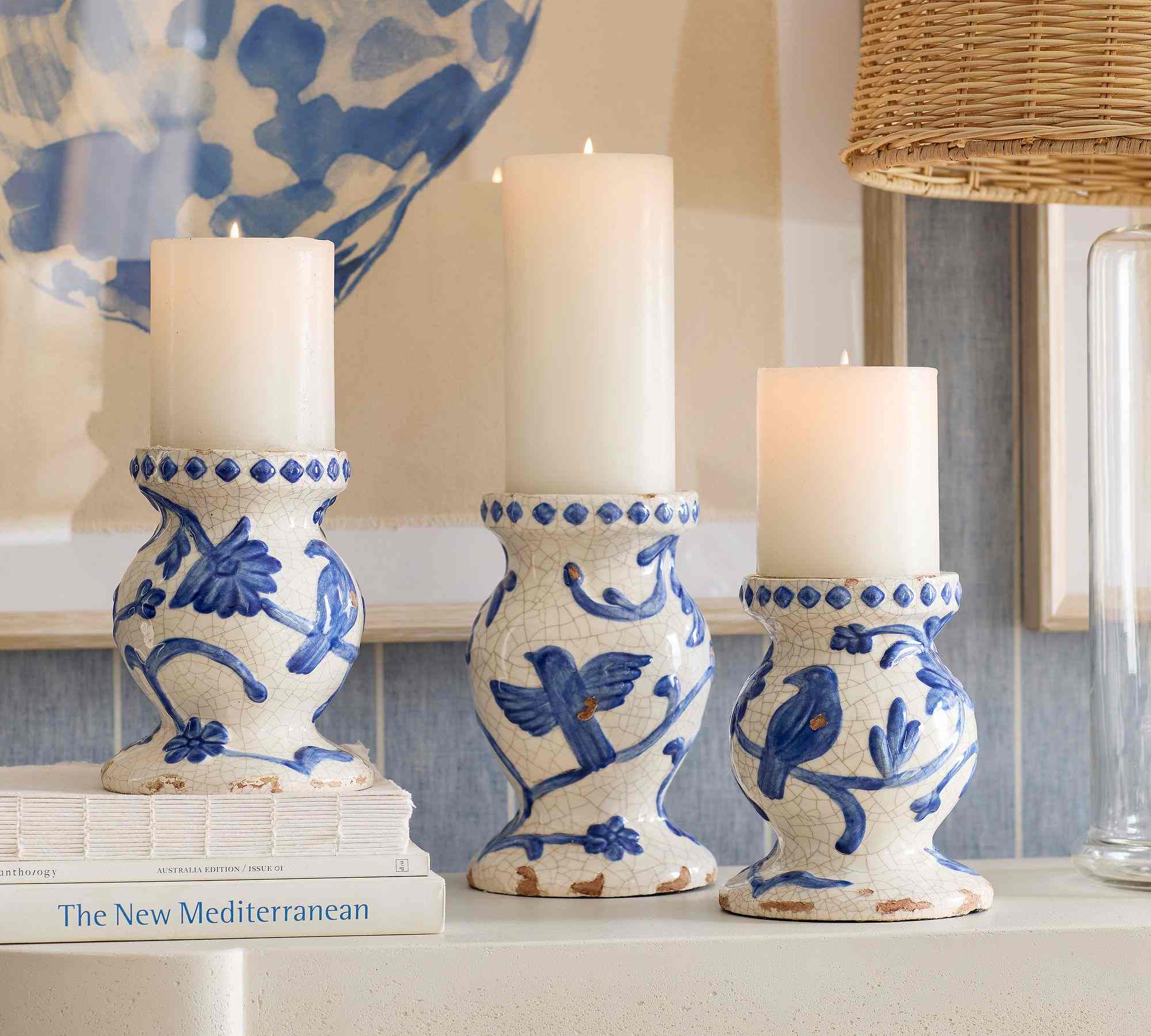 Montrose Ceramic Candleholder