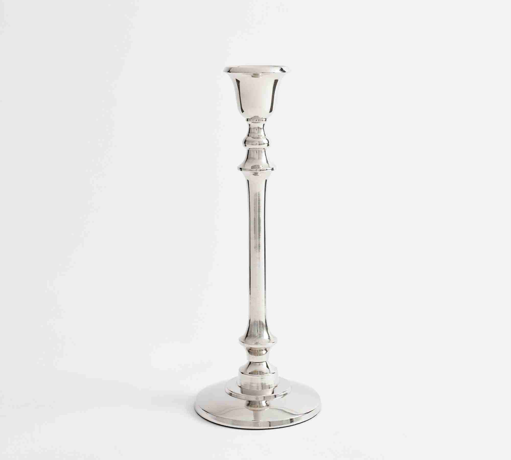 Daphne Nickel Taper Holder