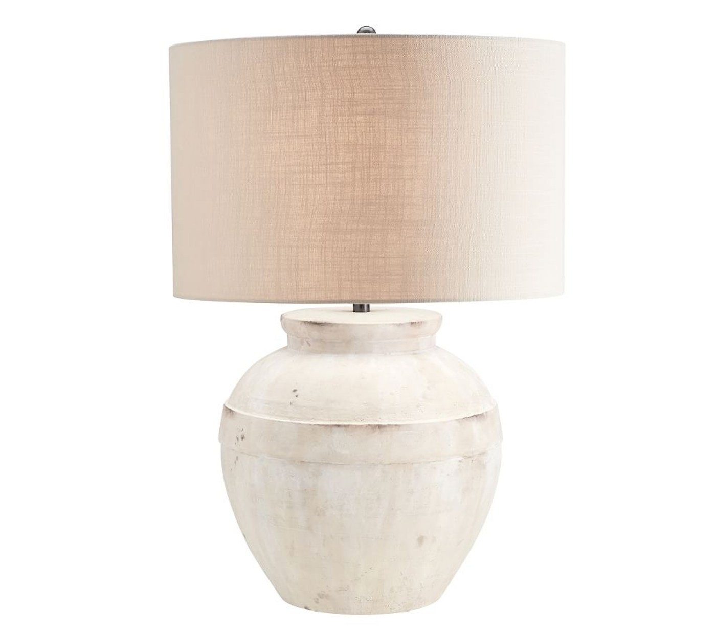 Faris Ceramic Table Lamp: Base Only