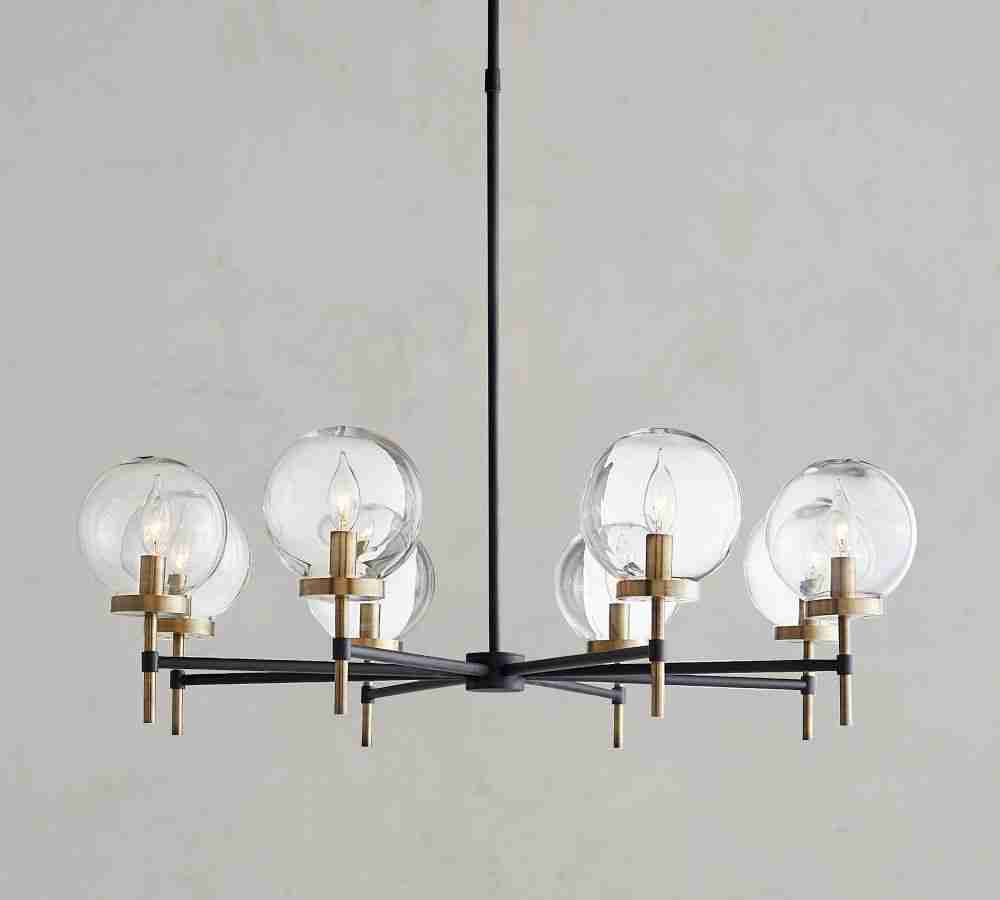Camryn Metal & Glass Chandelier
