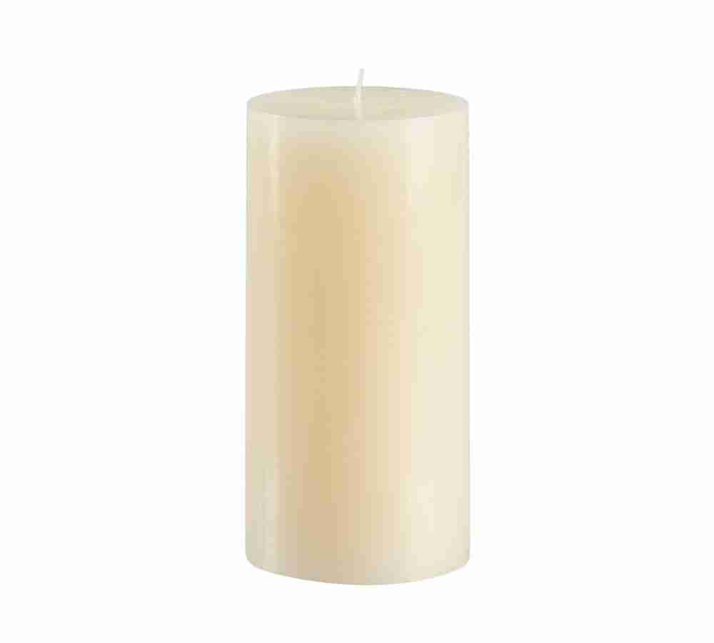 Unscented Wax Pillar Candles