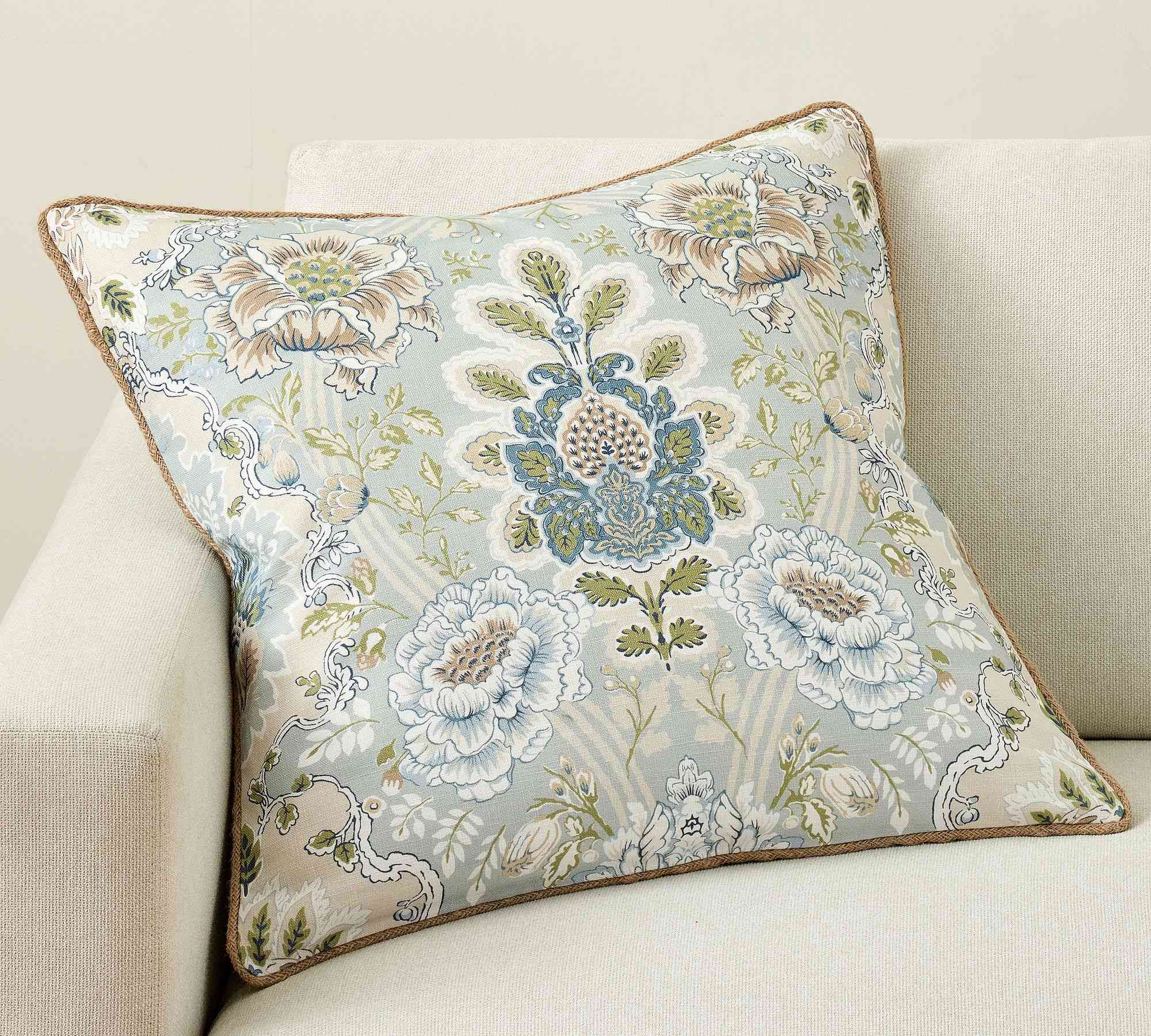 Pottery Barn | Kravet Arboretum Petite Floral Pillow