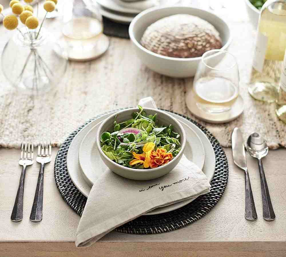 Farmstead Stoneware Salad Plates,, Single