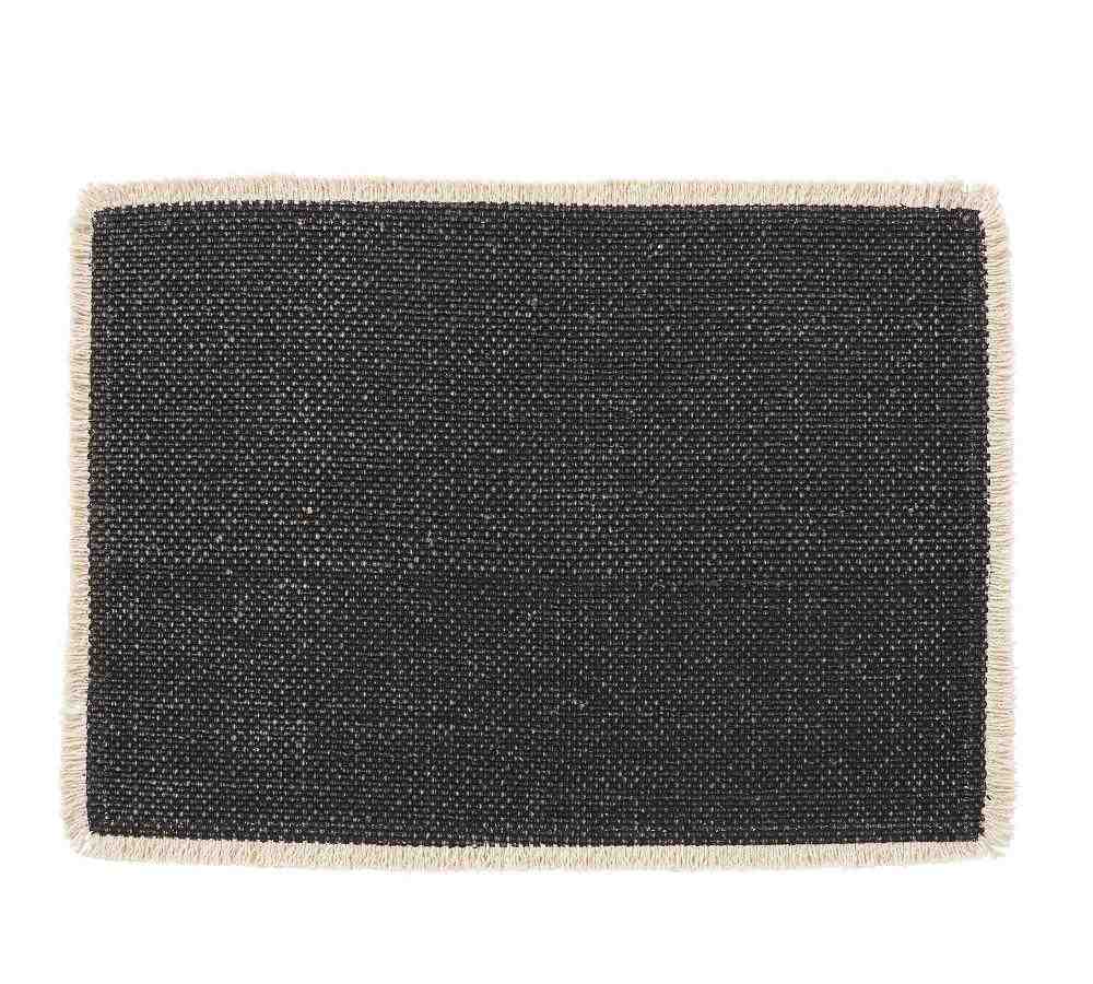 Mason Handwoven Cotton Fringe Placemats