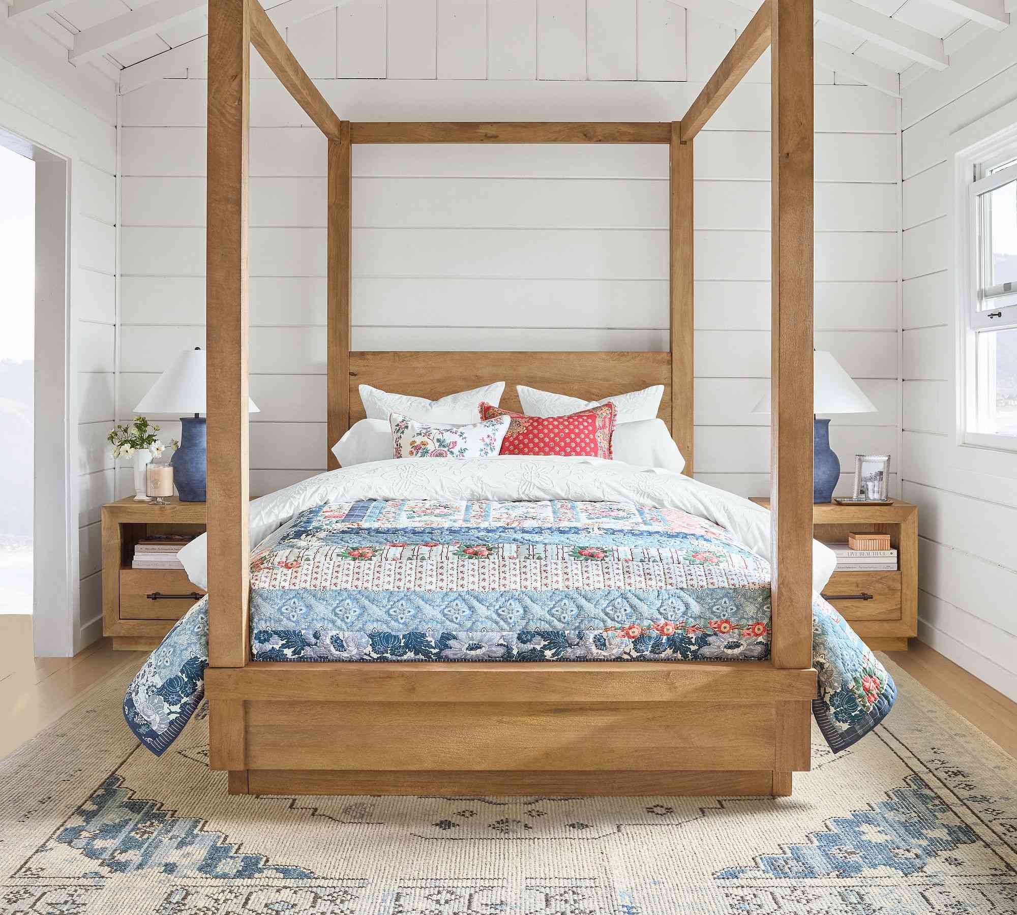 Pottery Barn | Bridgette Vintage Floral Reversible Quilted Sham