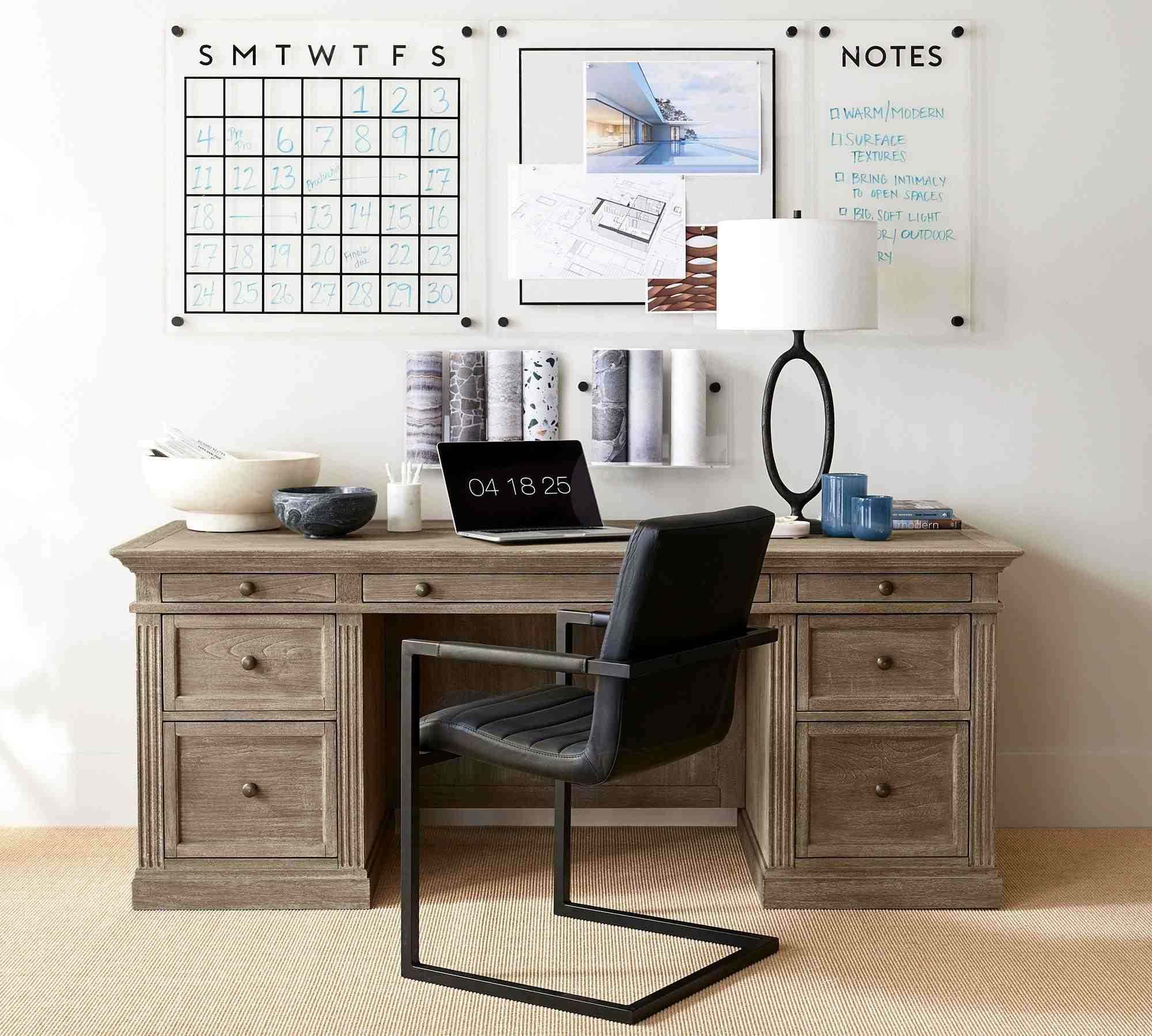 Sabina Leather Desk Chair