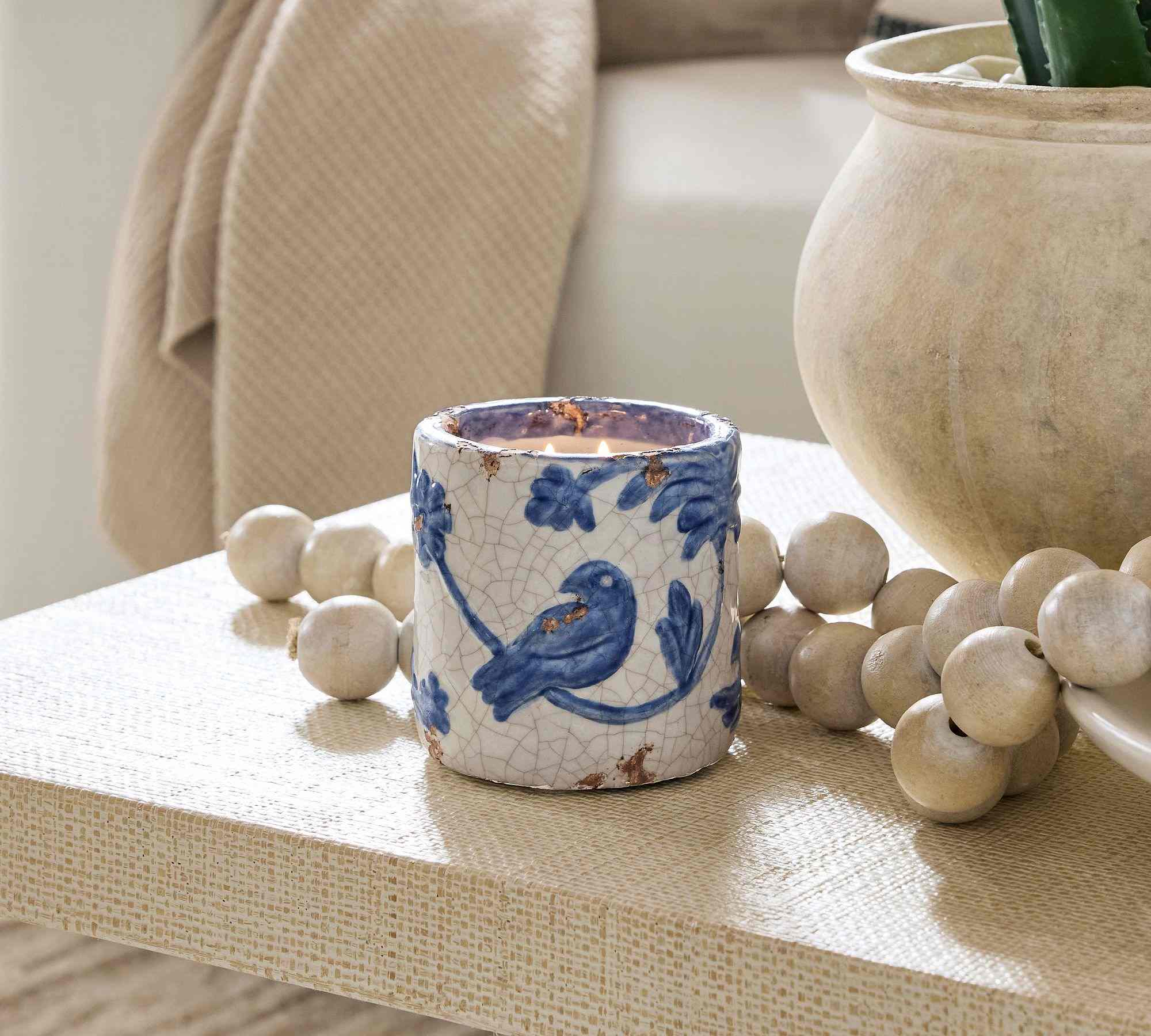 Pottery Barn | Montrose Ceramic Candle