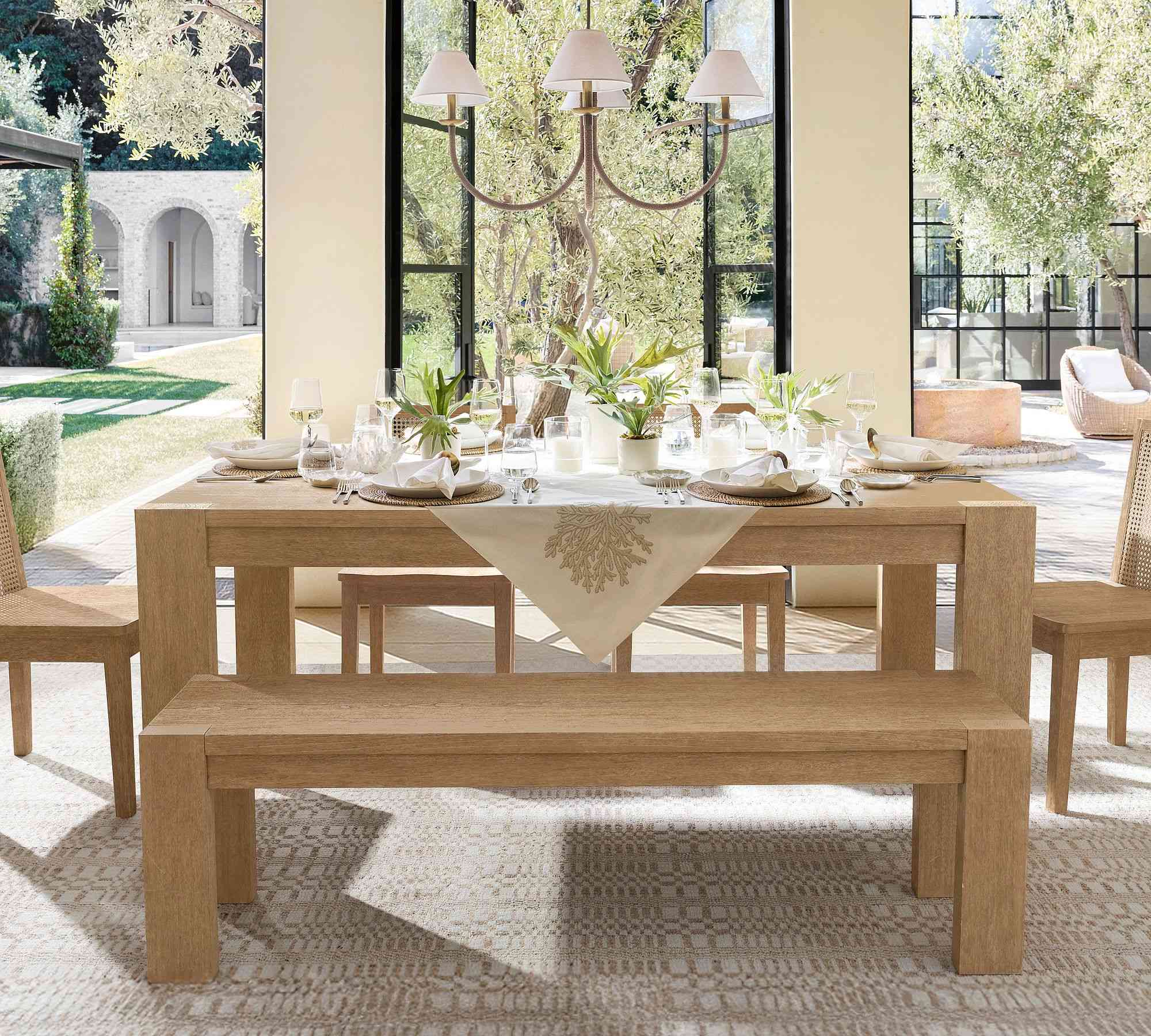 Marina Dining Bench (61.5")