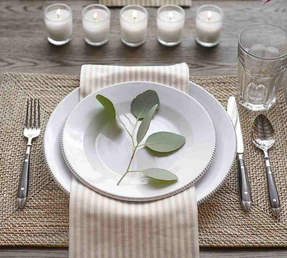 Tava Handwoven Rattan Rectangular Placemat