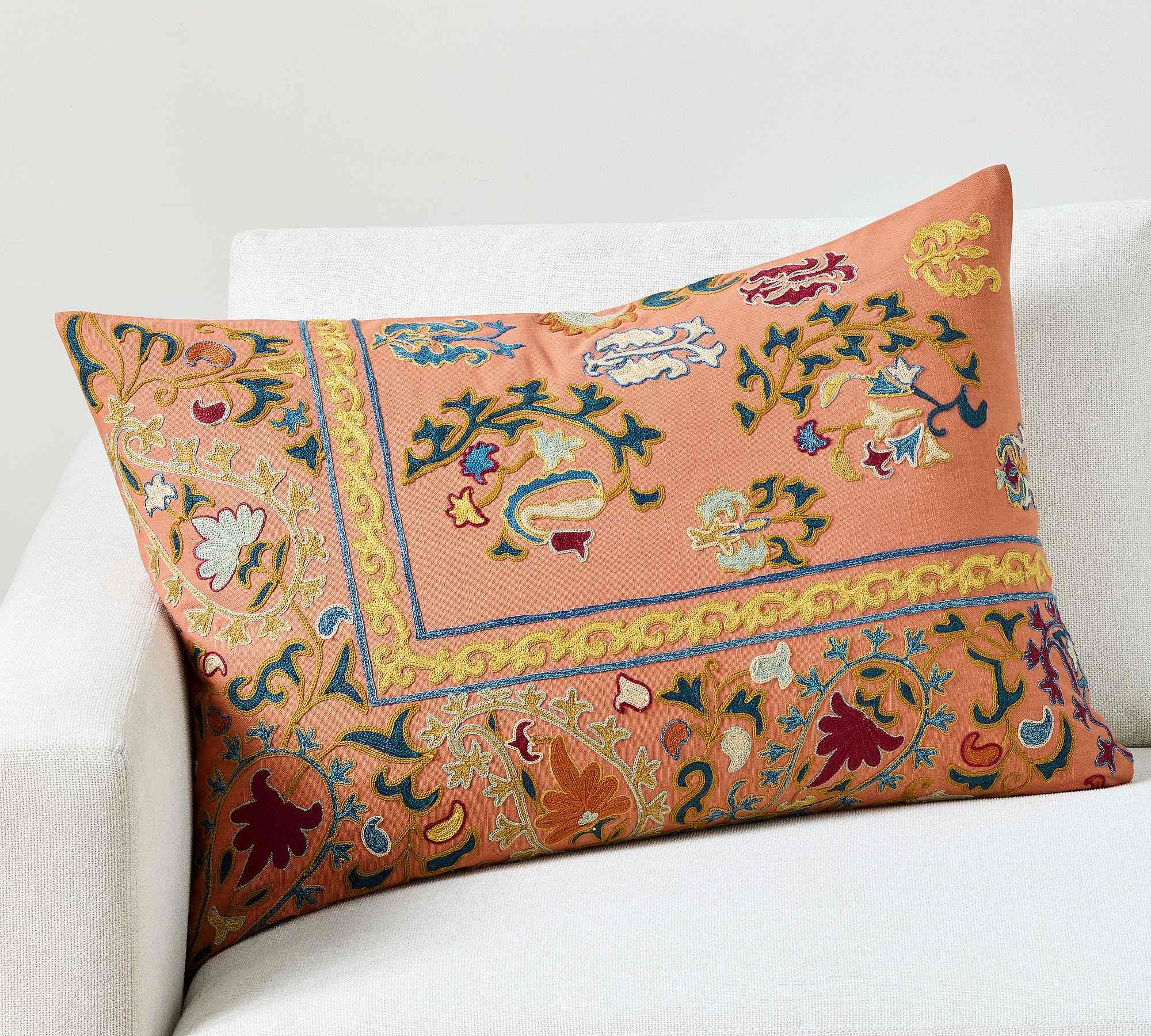 Pottery Barn | Lowen Suzani Embroidered Lumbar