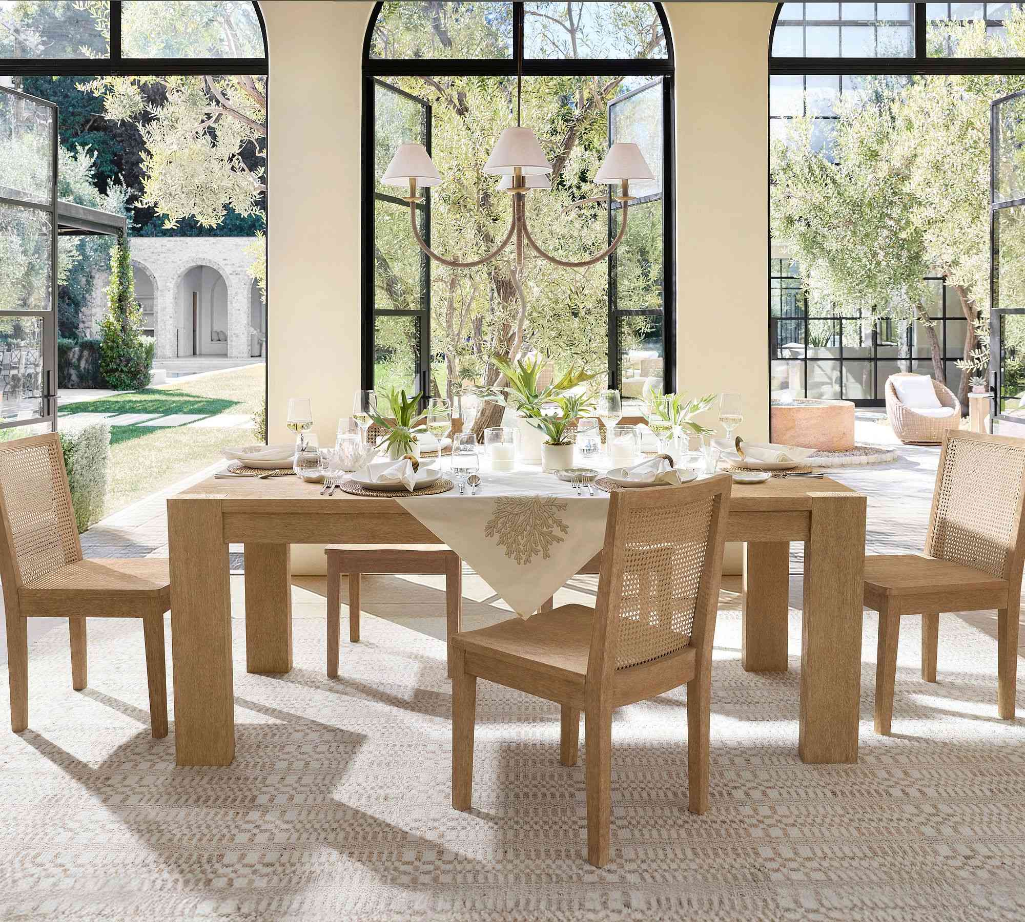 Marina Extendable Dining Table (75"-93")
