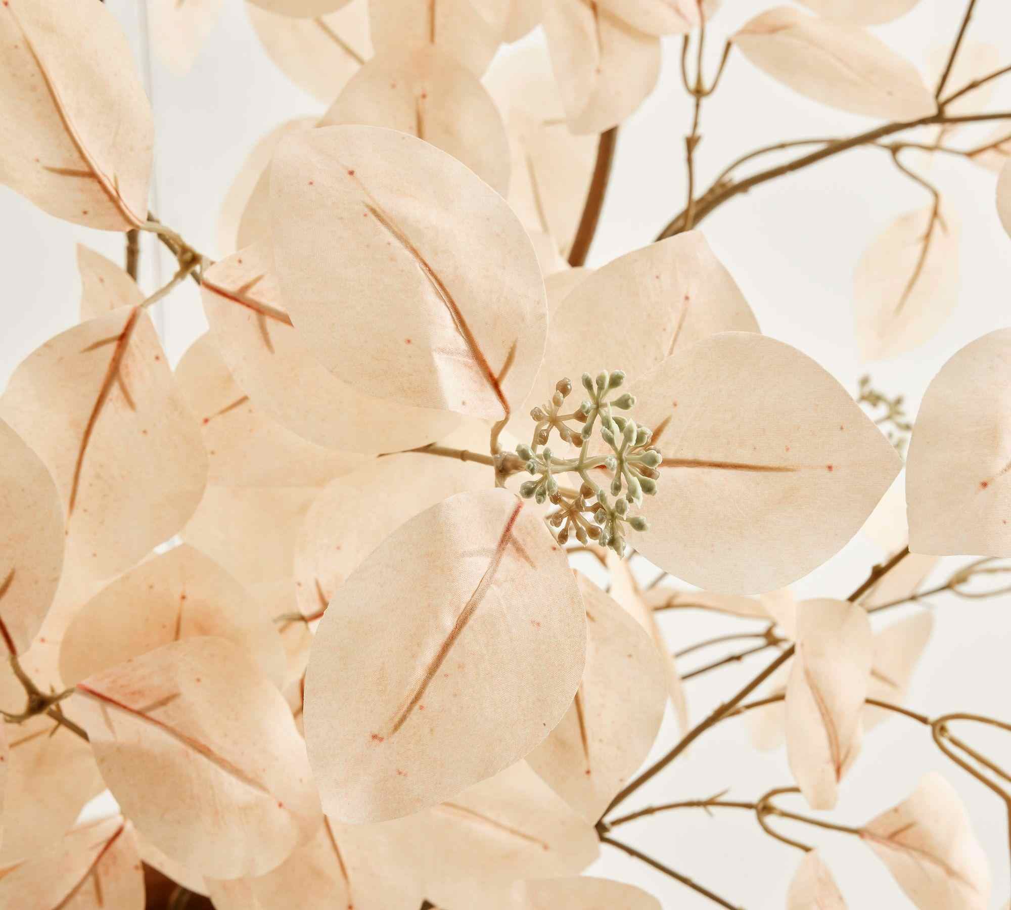 Faux Dry Fall Leaf Branch