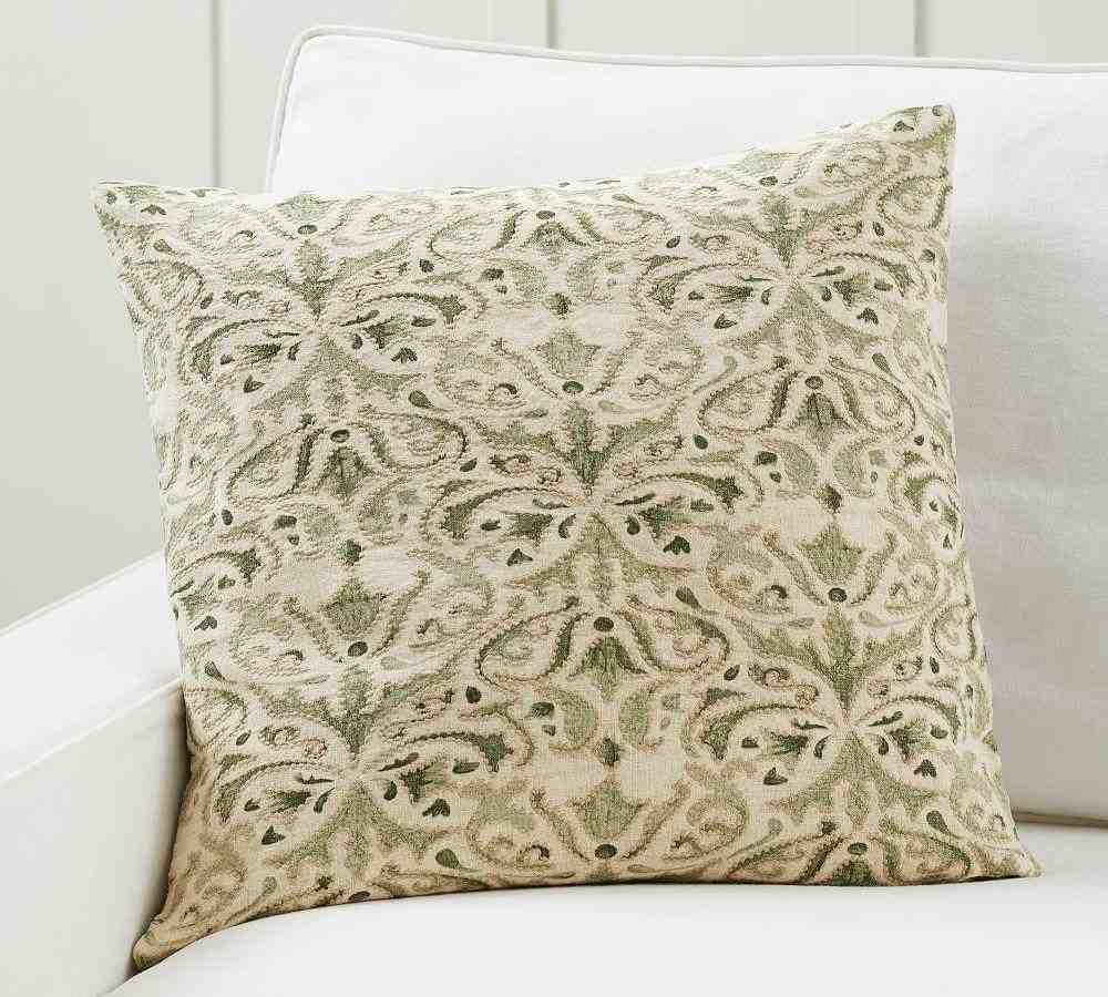 Reilley Linen Embroidered Pillow Covers