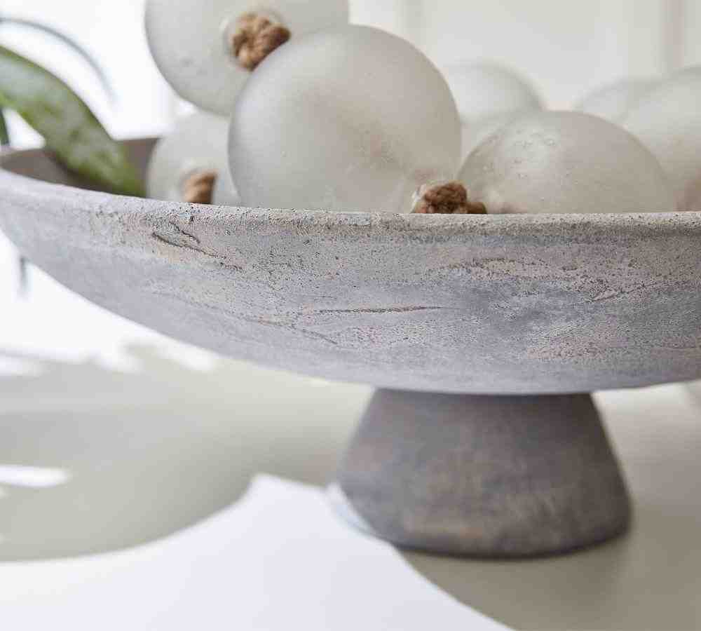 Artisan Footed Ceramic Bowl