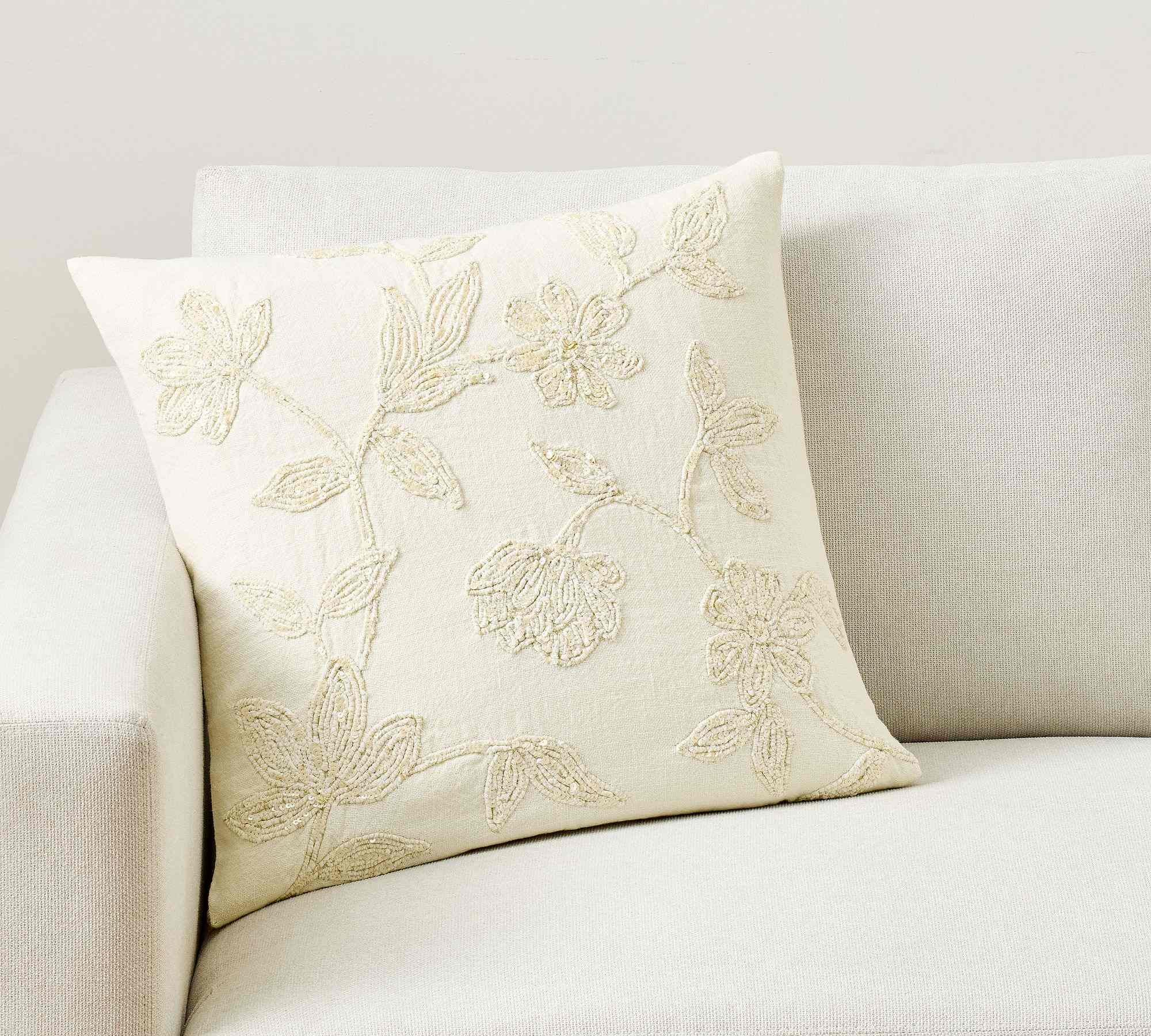 Pottery Barn | Blossom Shimmer Pillow