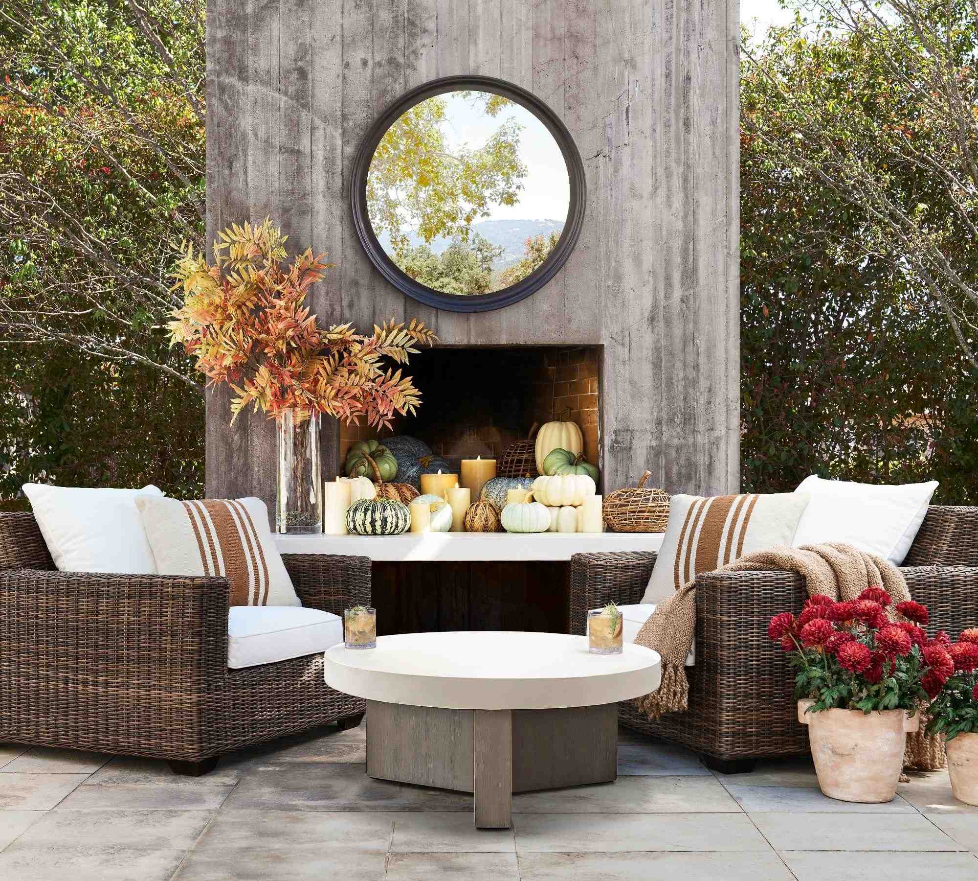 Torrey All-Weather Wicker Square Arm Lounge Chair- Espresso