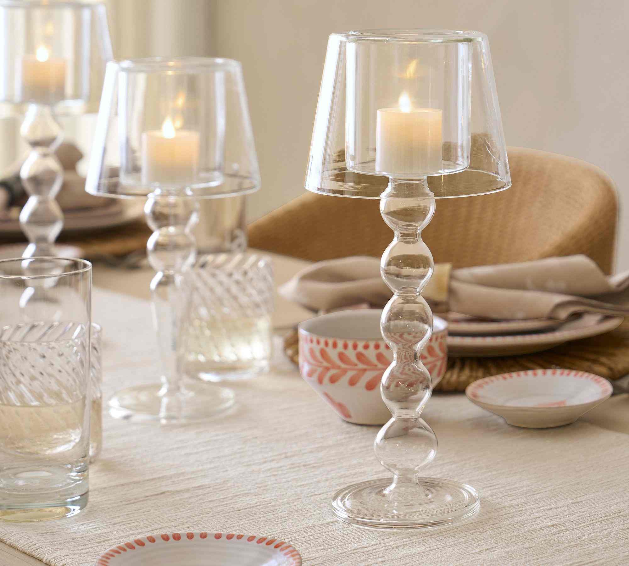 Cordelia Glass Lamp Votive Holder